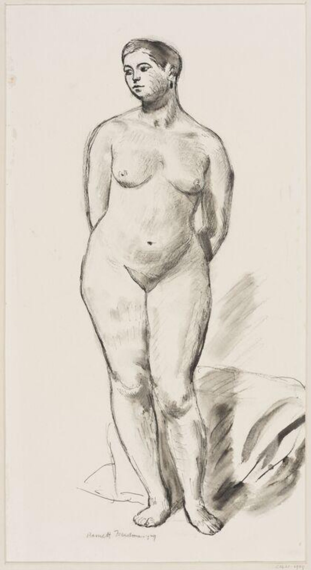 Drawing, Barnett Freedman, 1929