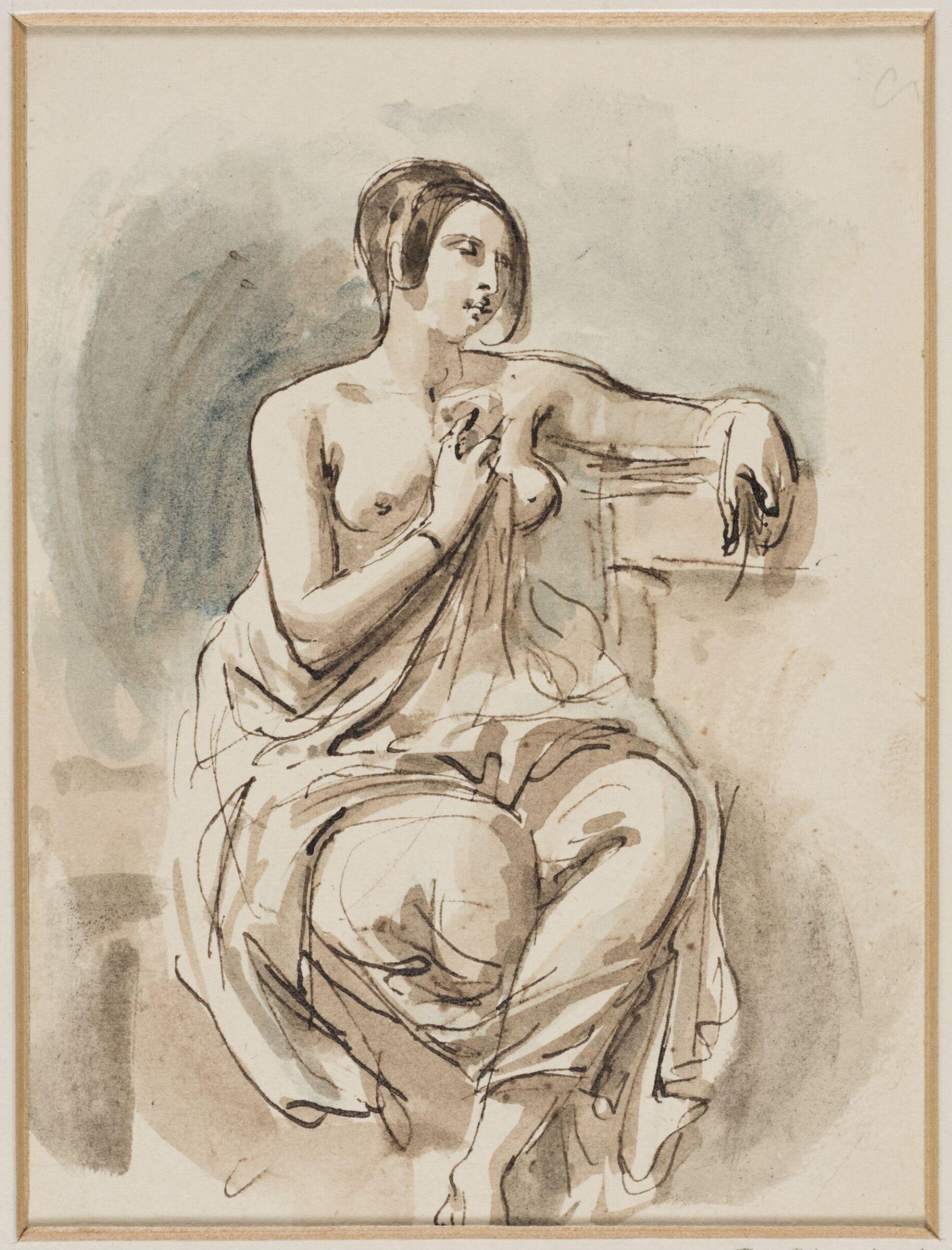 Drawing, William Edward Frost, c.1835