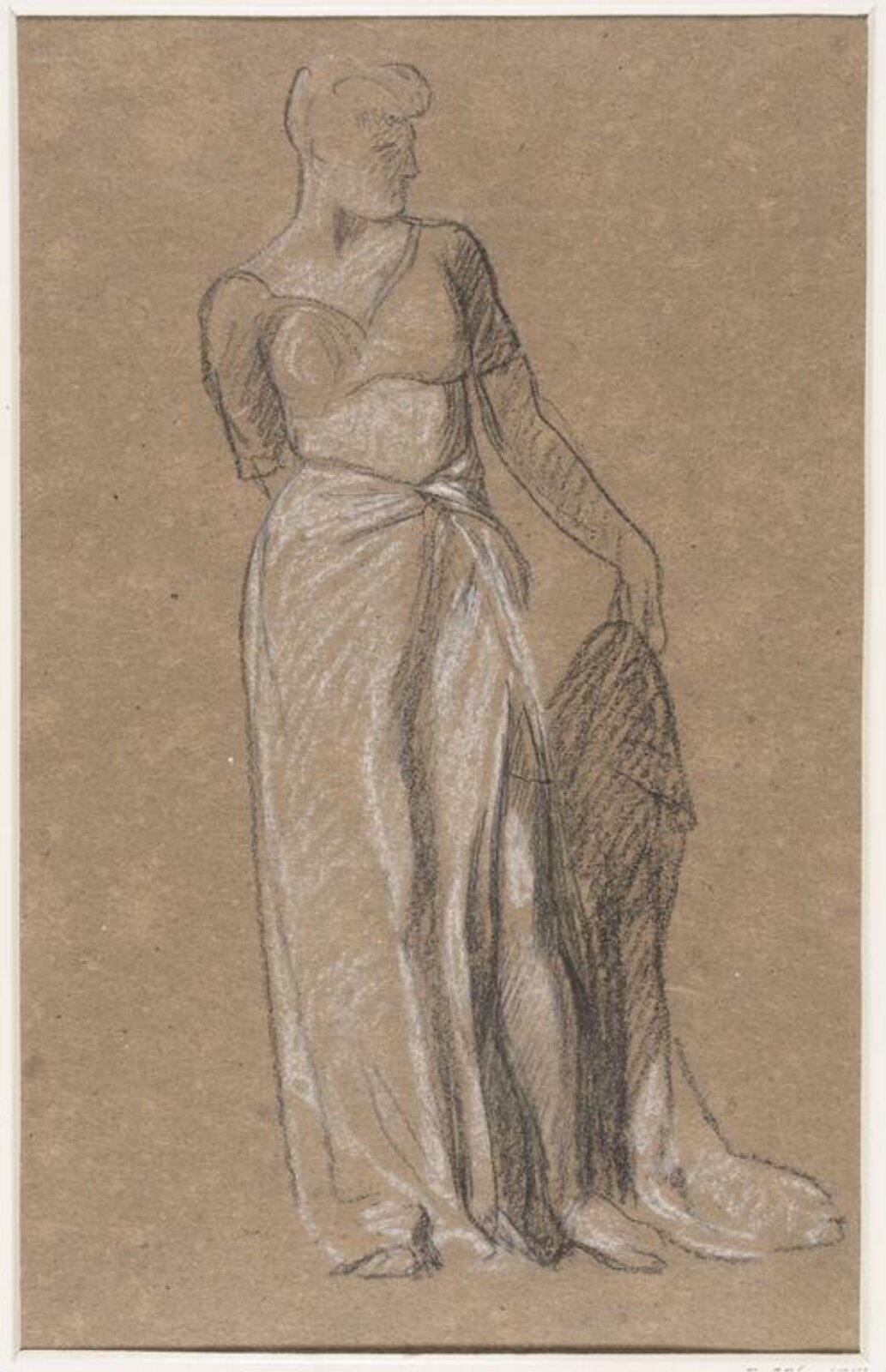 Drawing, Frederic Lord Leighton, c. 1850-1896