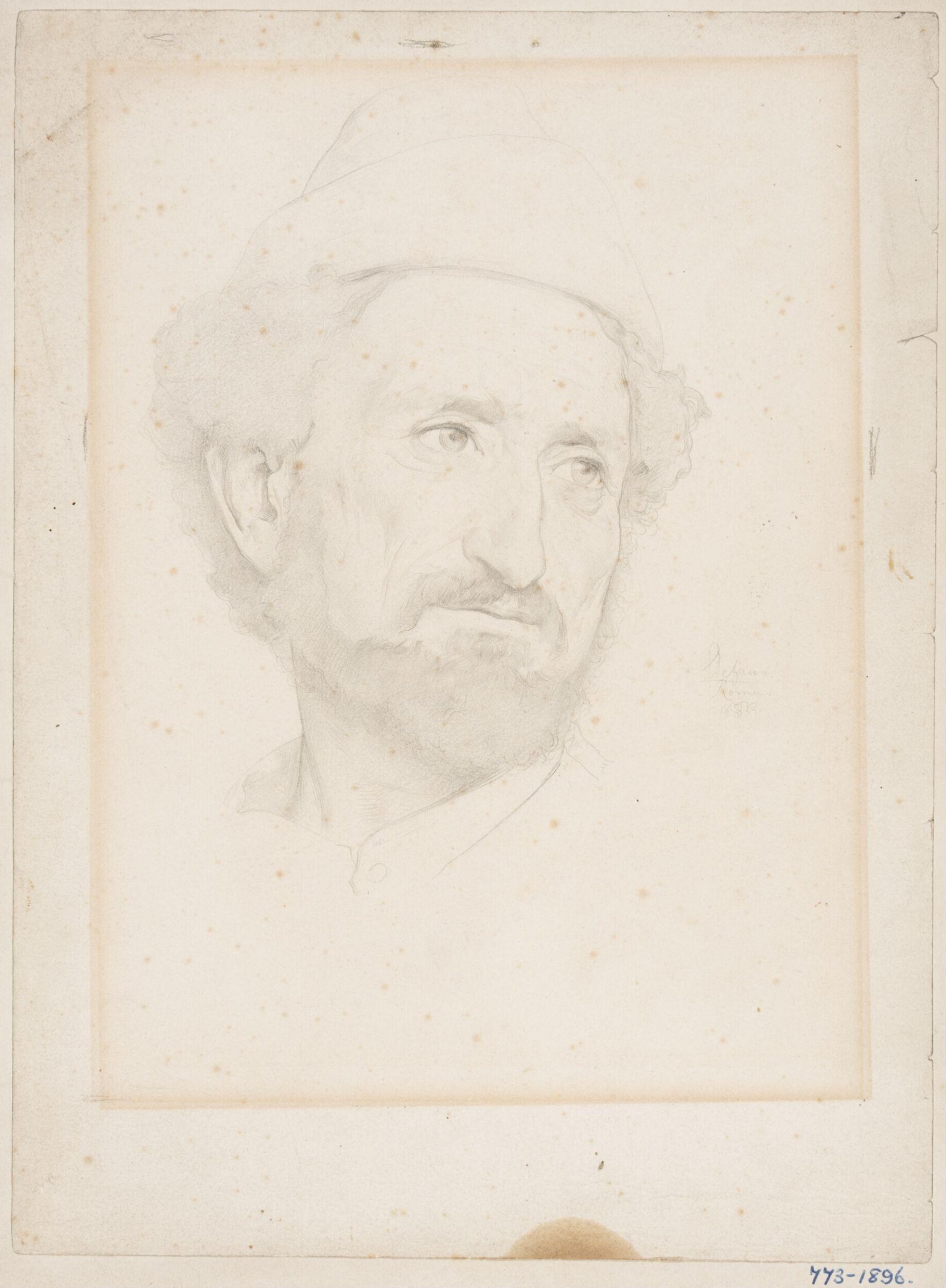 Drawing, Frederic Lord Leighton, Mid-19th century