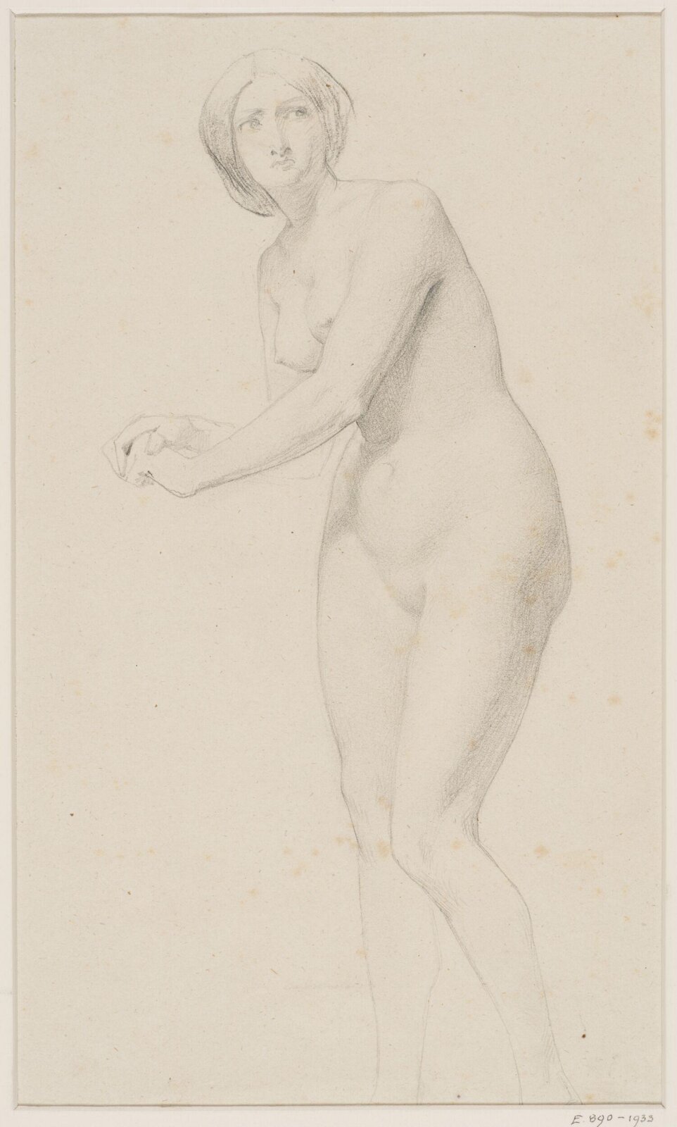 Drawing, Alfred W. Elmore, 1835-75