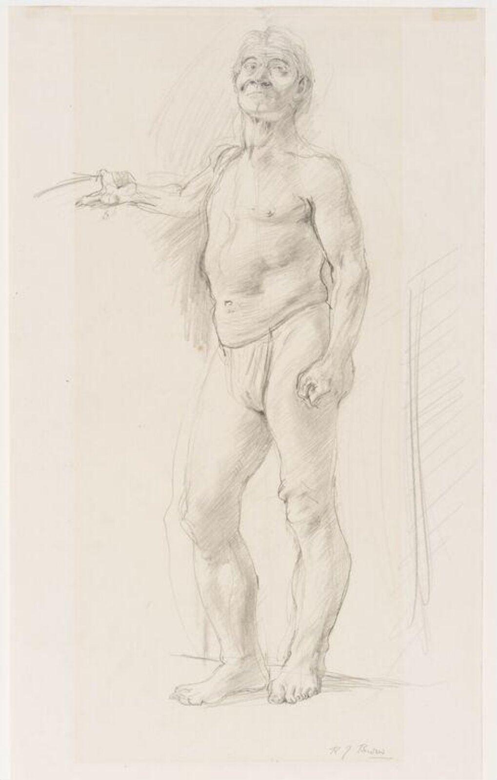 Drawing, Rodney Burn