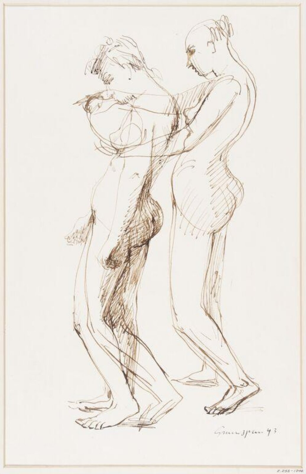 Drawing, C. E. Grunspan, 1943