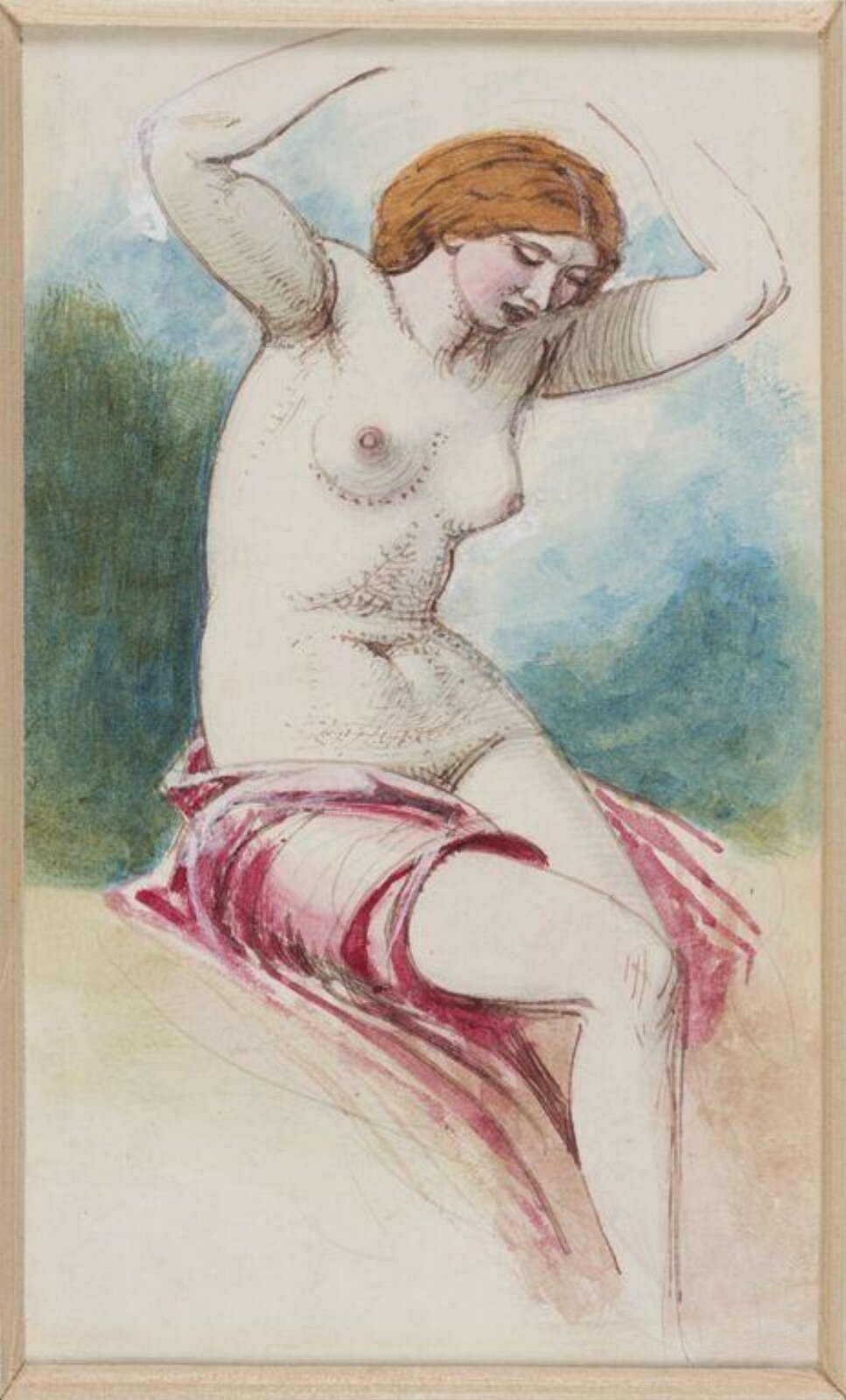 Drawing, William Edward Frost, mid 19th century