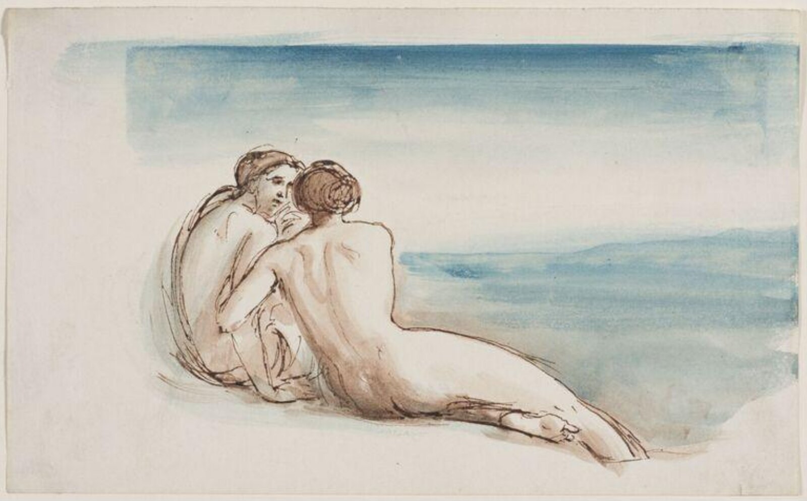 Drawing, William Edward Frost, mid 19th century