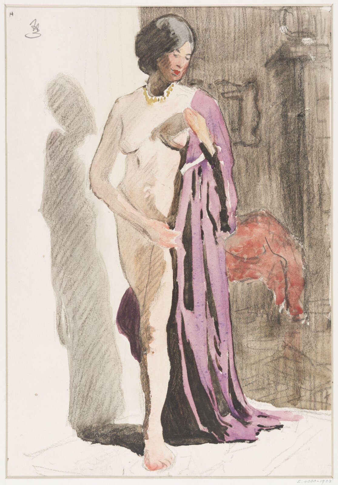 Drawing, Thomas Austen-Brown, c. 1879-1923