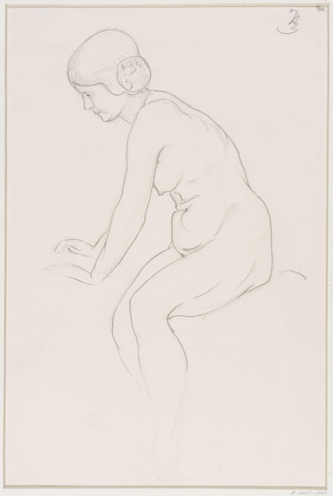 Drawing, Thomas Austen-Brown, c. 1879-1923