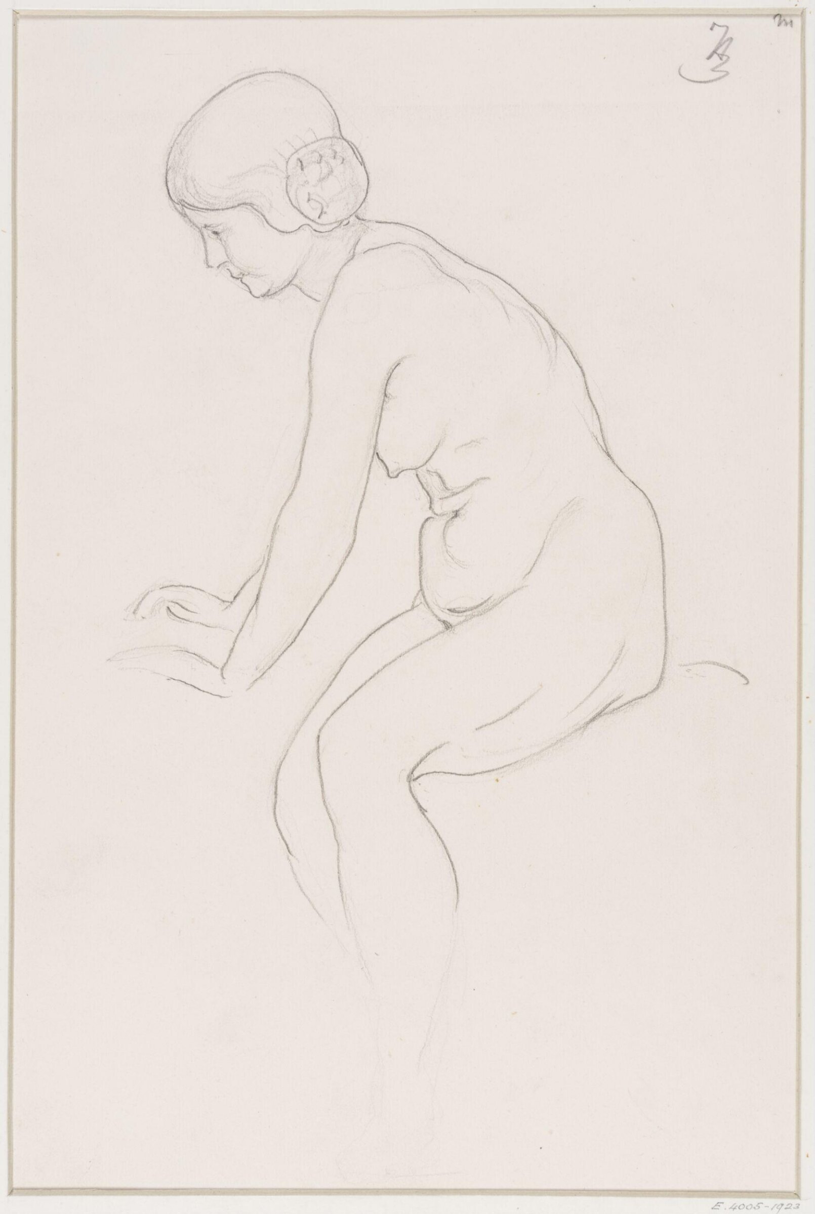 Drawing, Thomas Austen-Brown, c. 1879-1923