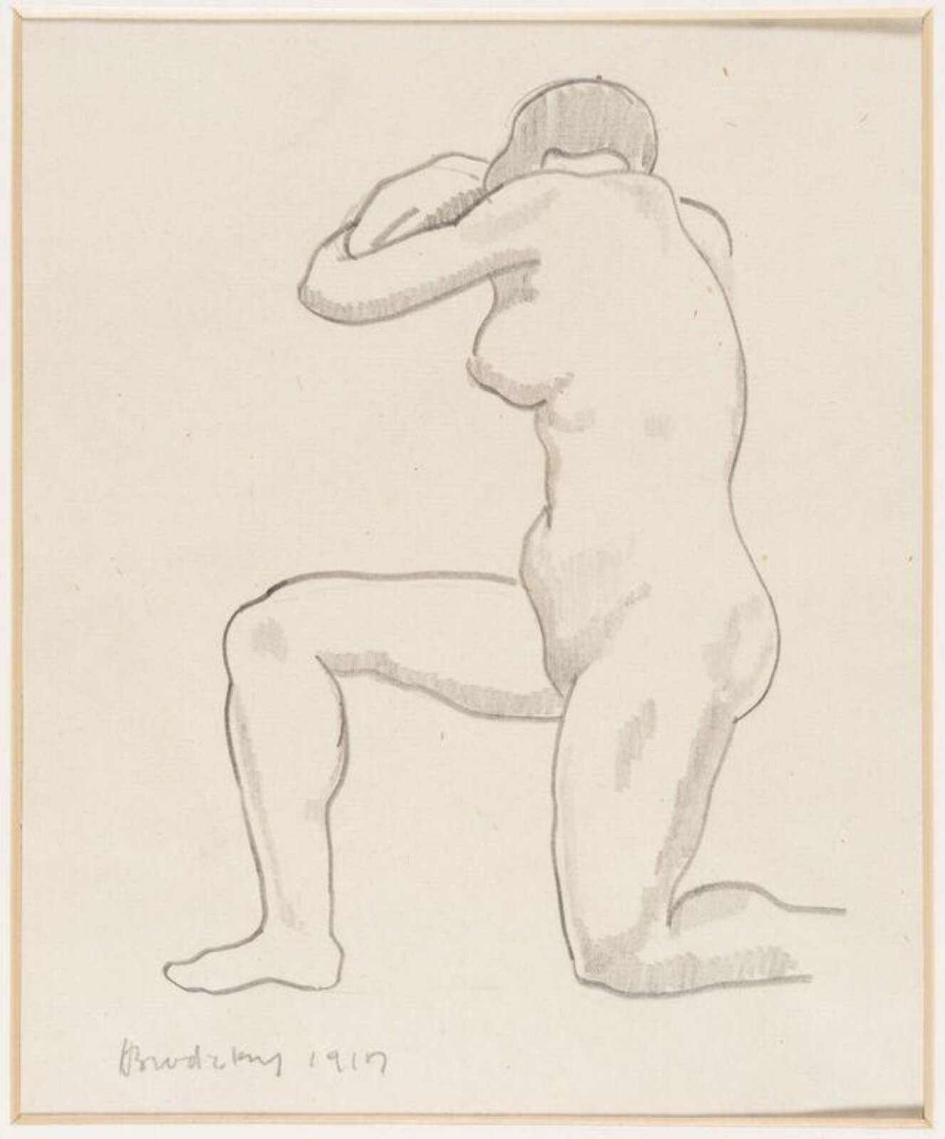 Drawing, Horace Brodzky, 1917
