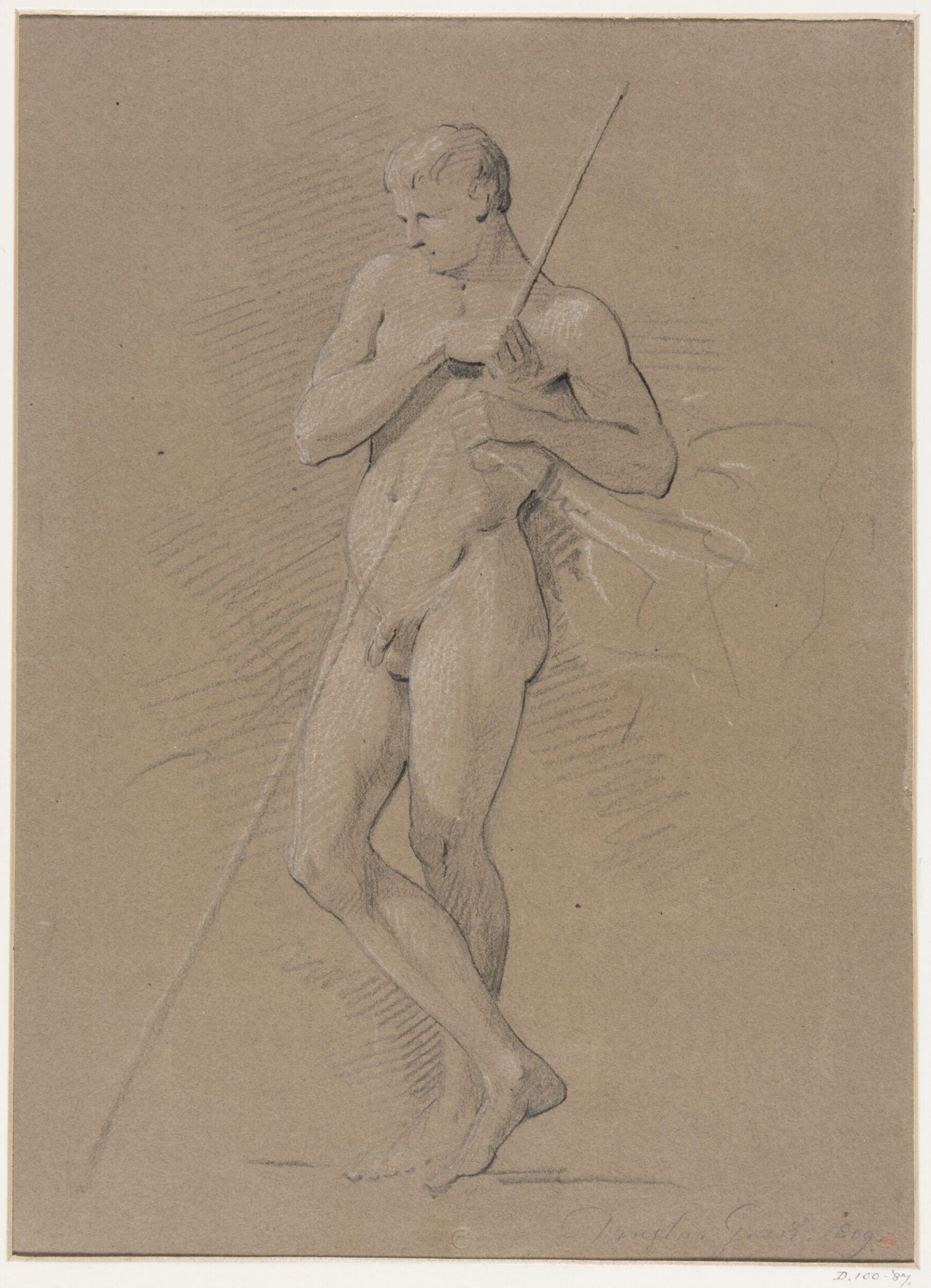 Drawing, Douglas Guest, early 19th century