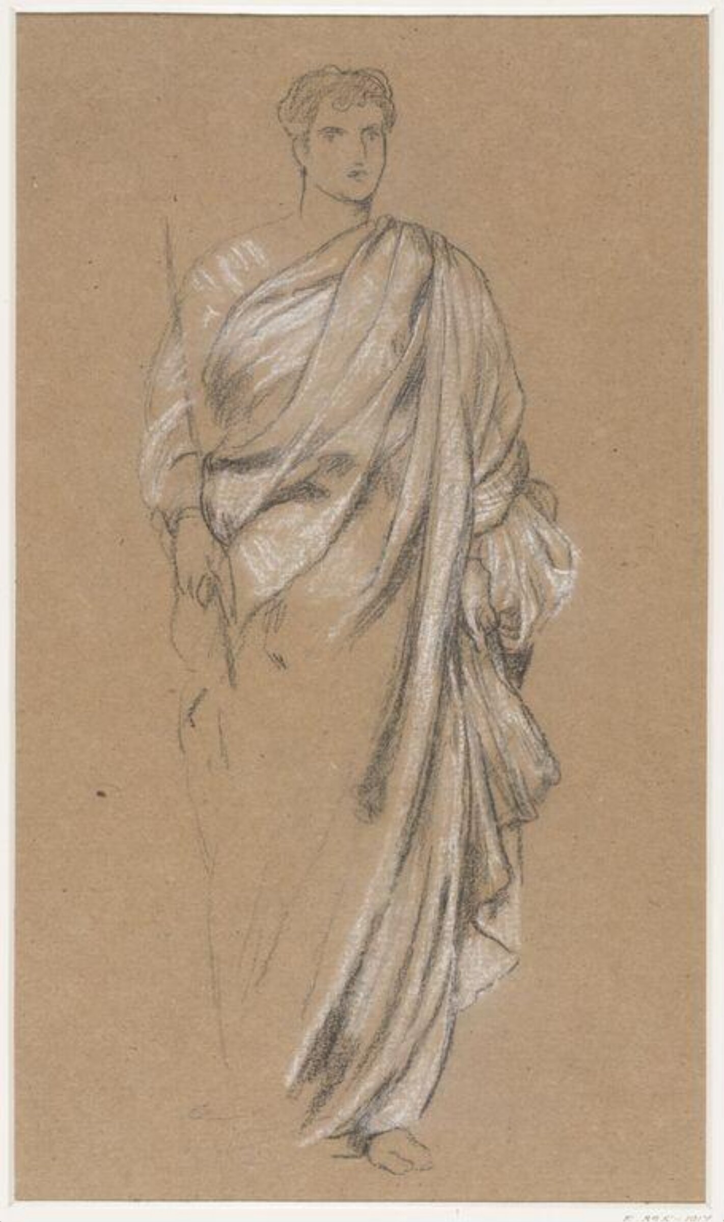 Drawing, Frederic Lord Leighton, ок. 1850–1896