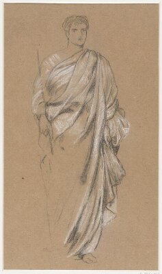 Drawing, Frederic Lord Leighton, c. 1850-1896