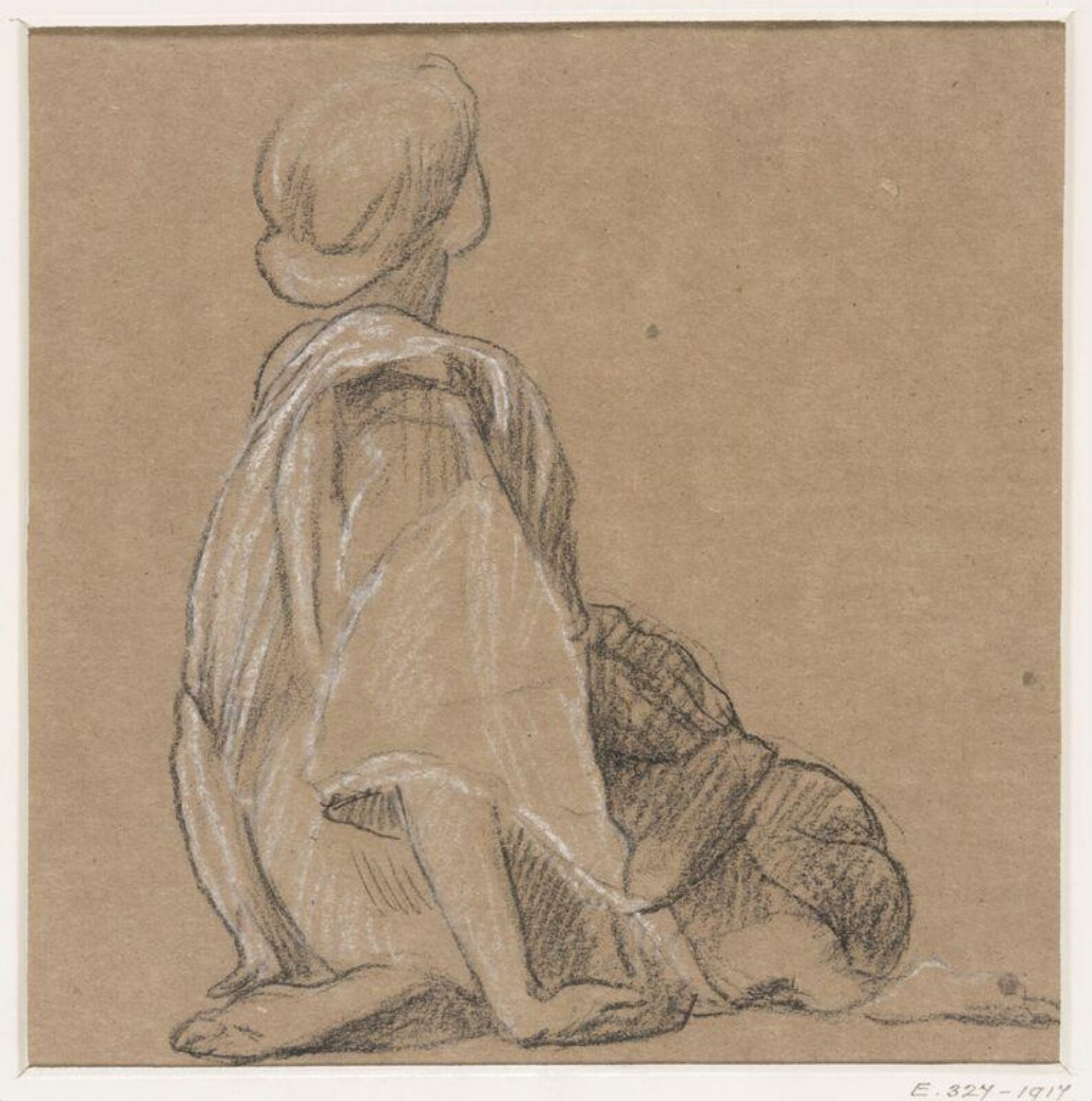 Drawing, Frederic Lord Leighton, c. 1850-1896