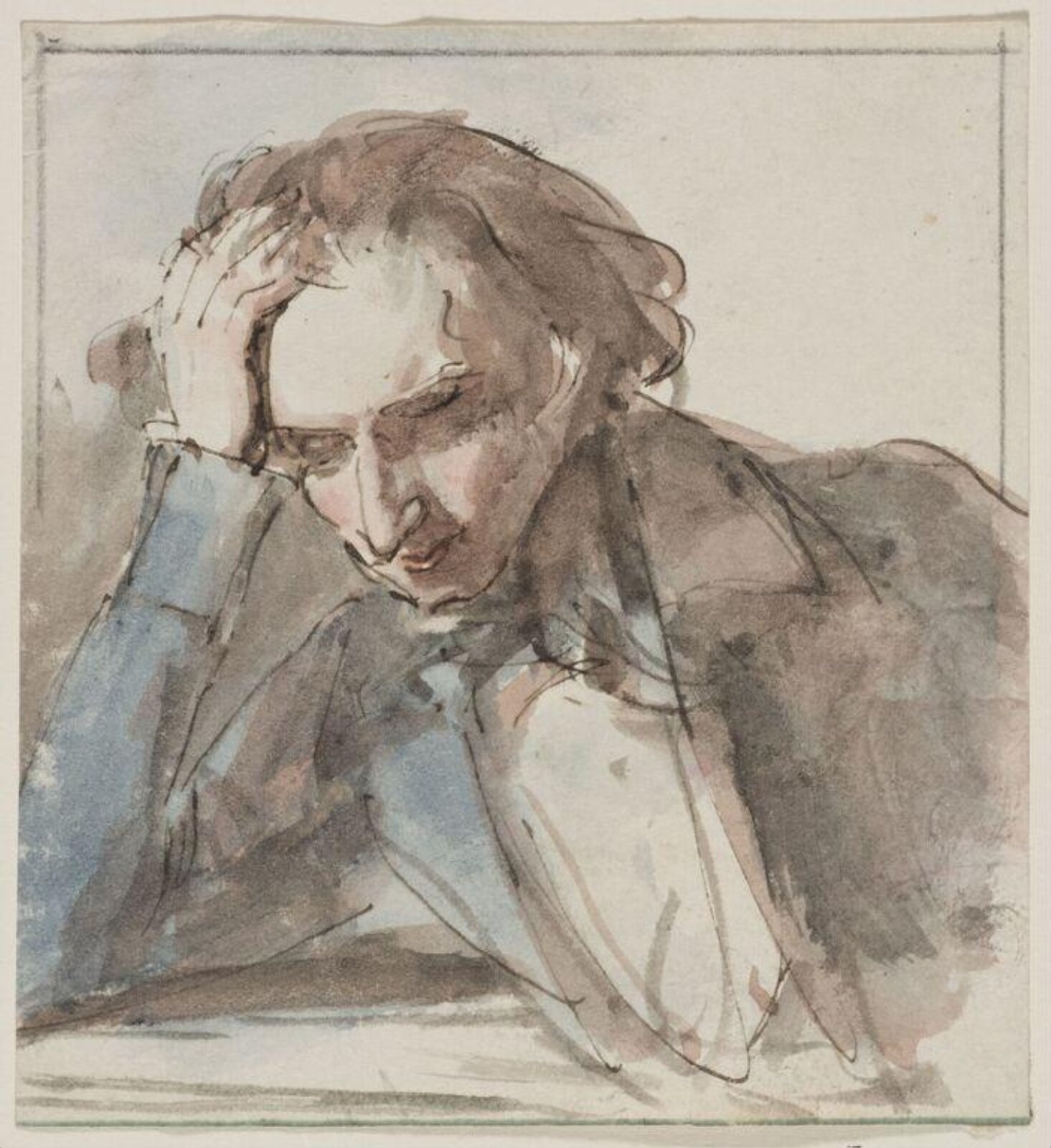 Drawing, William Edward Frost, mid 19th century