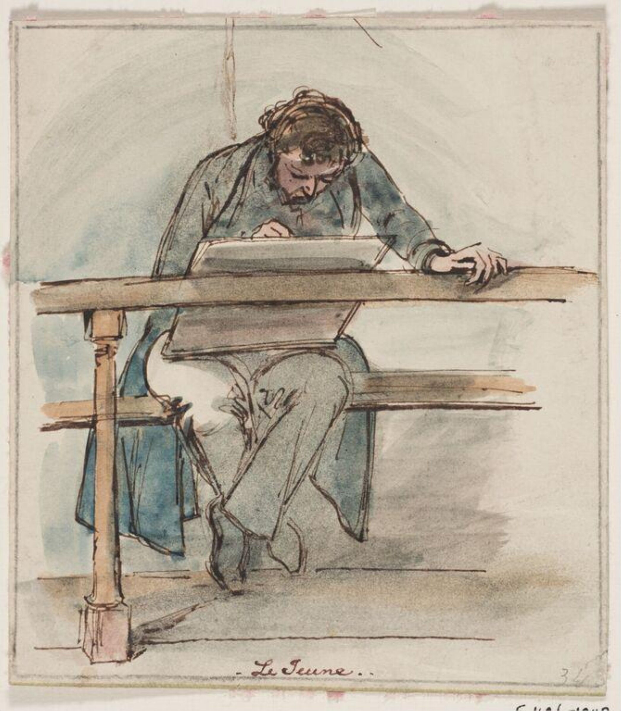 Drawing, William Edward Frost, mid 19th century