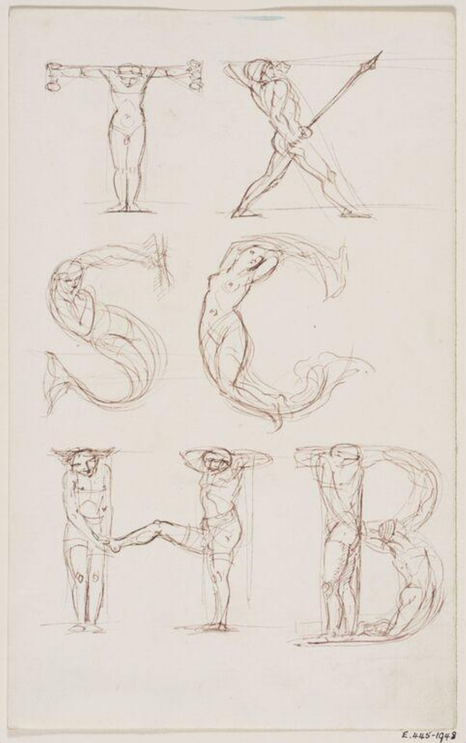 Drawing, William Edward Frost, mid 19th century