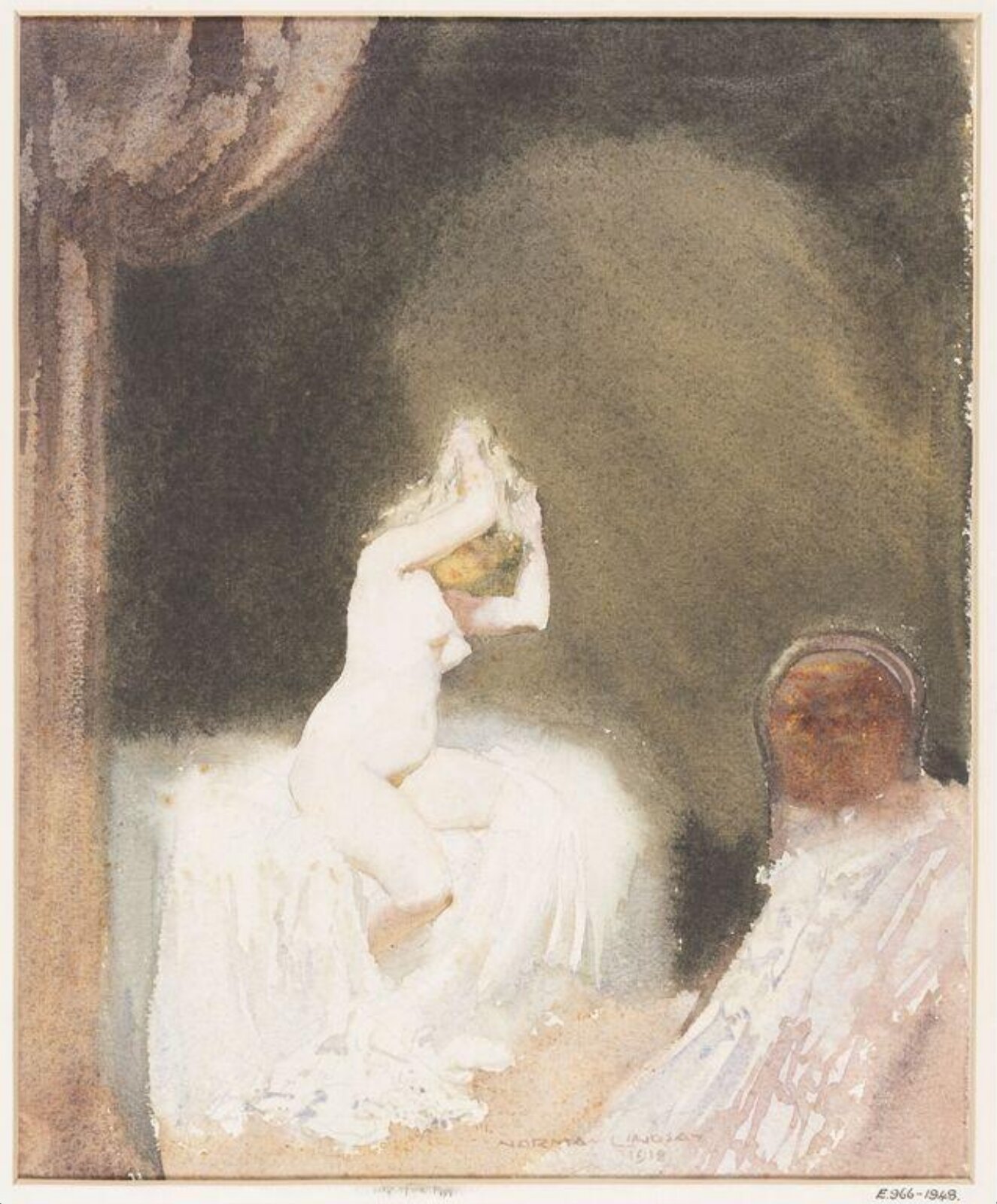 Drawing, Lindsay, 1918