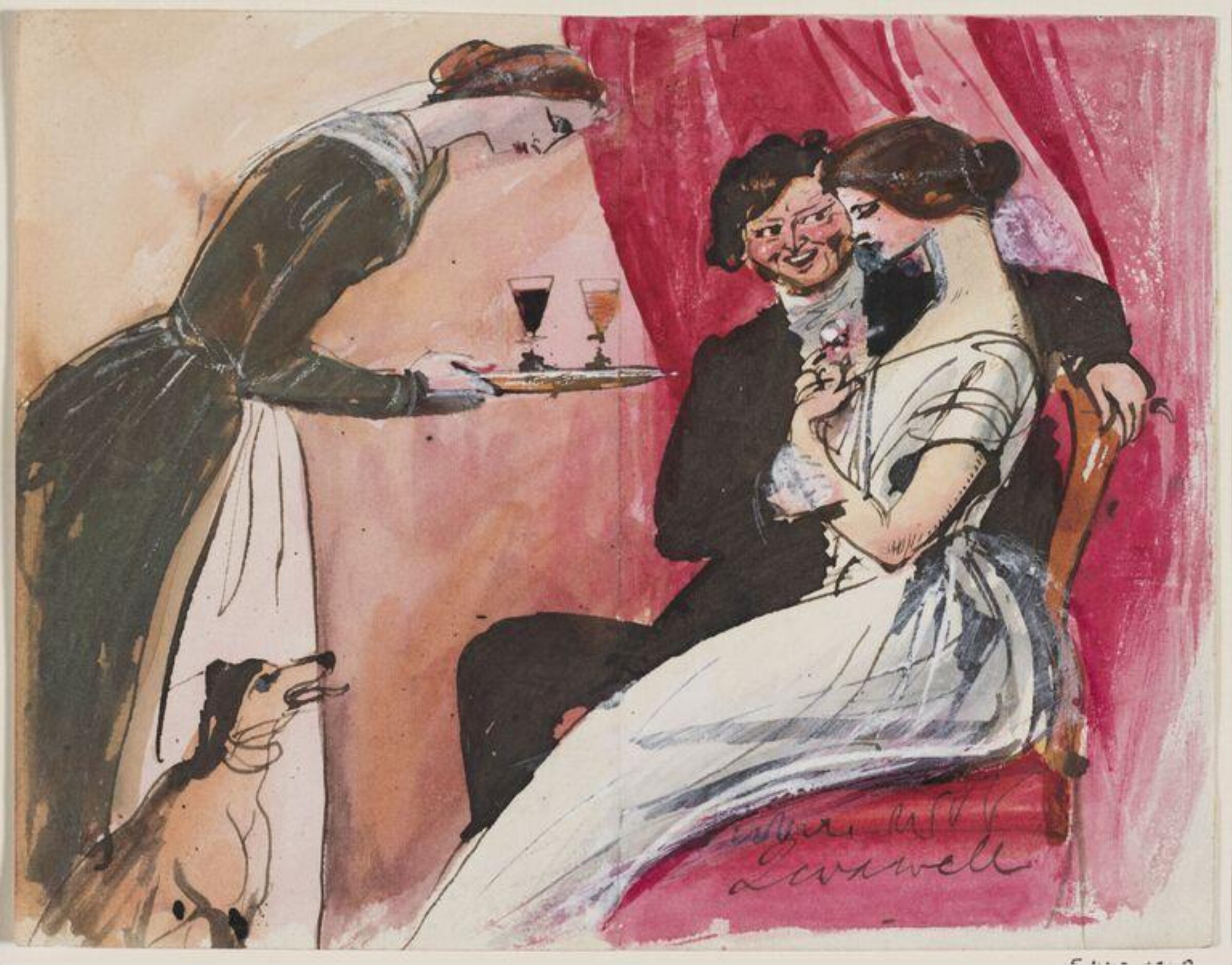 Drawing, William Edward Frost, mid 19th century