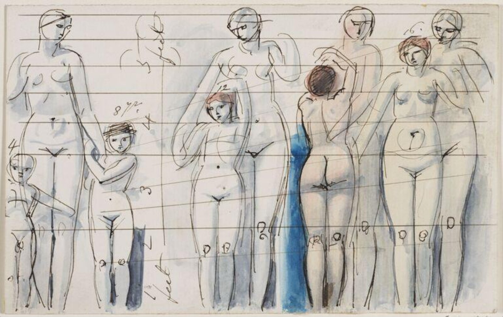 Drawing, William Edward Frost, mid 19th century