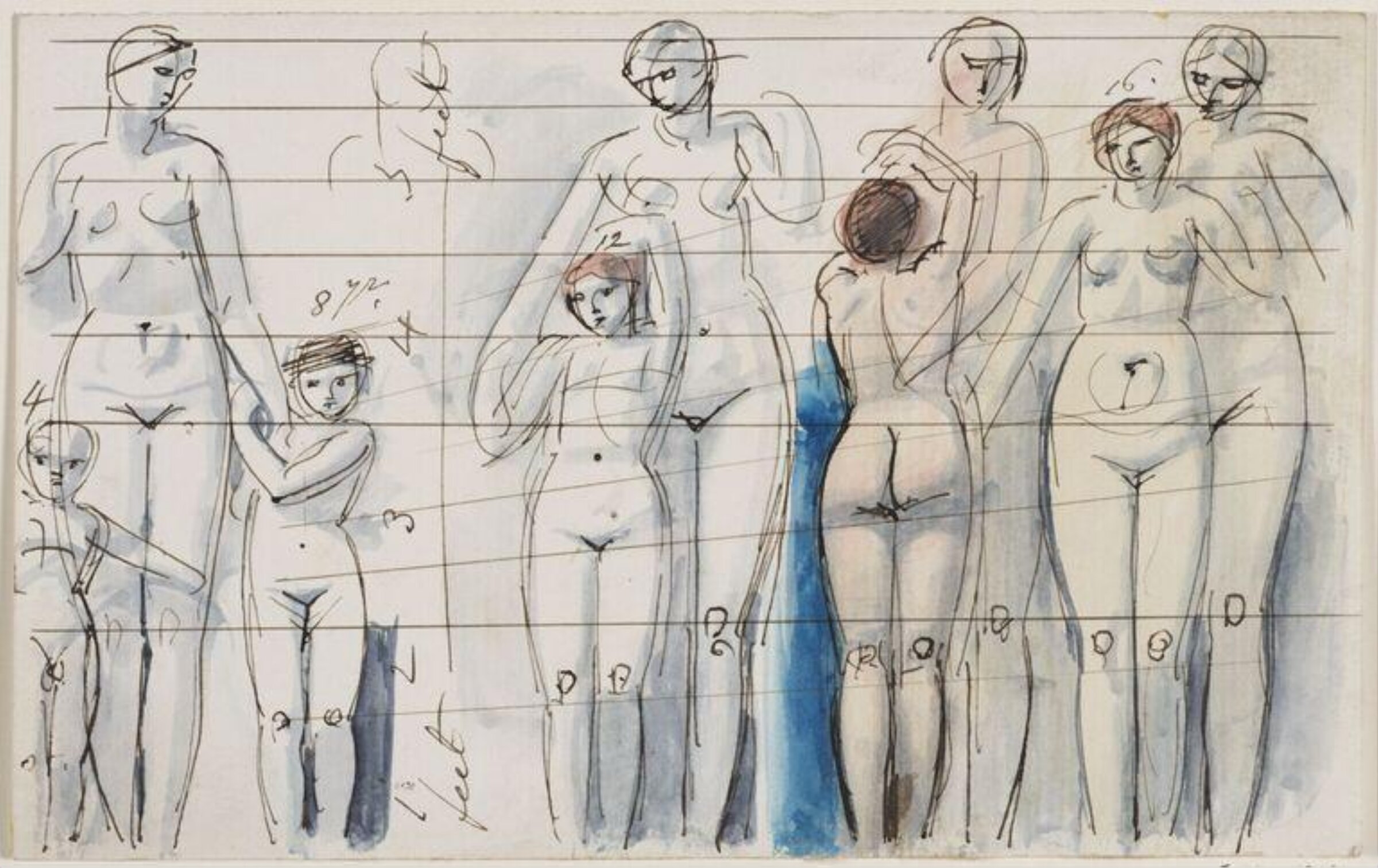 Drawing, William Edward Frost, mid 19th century