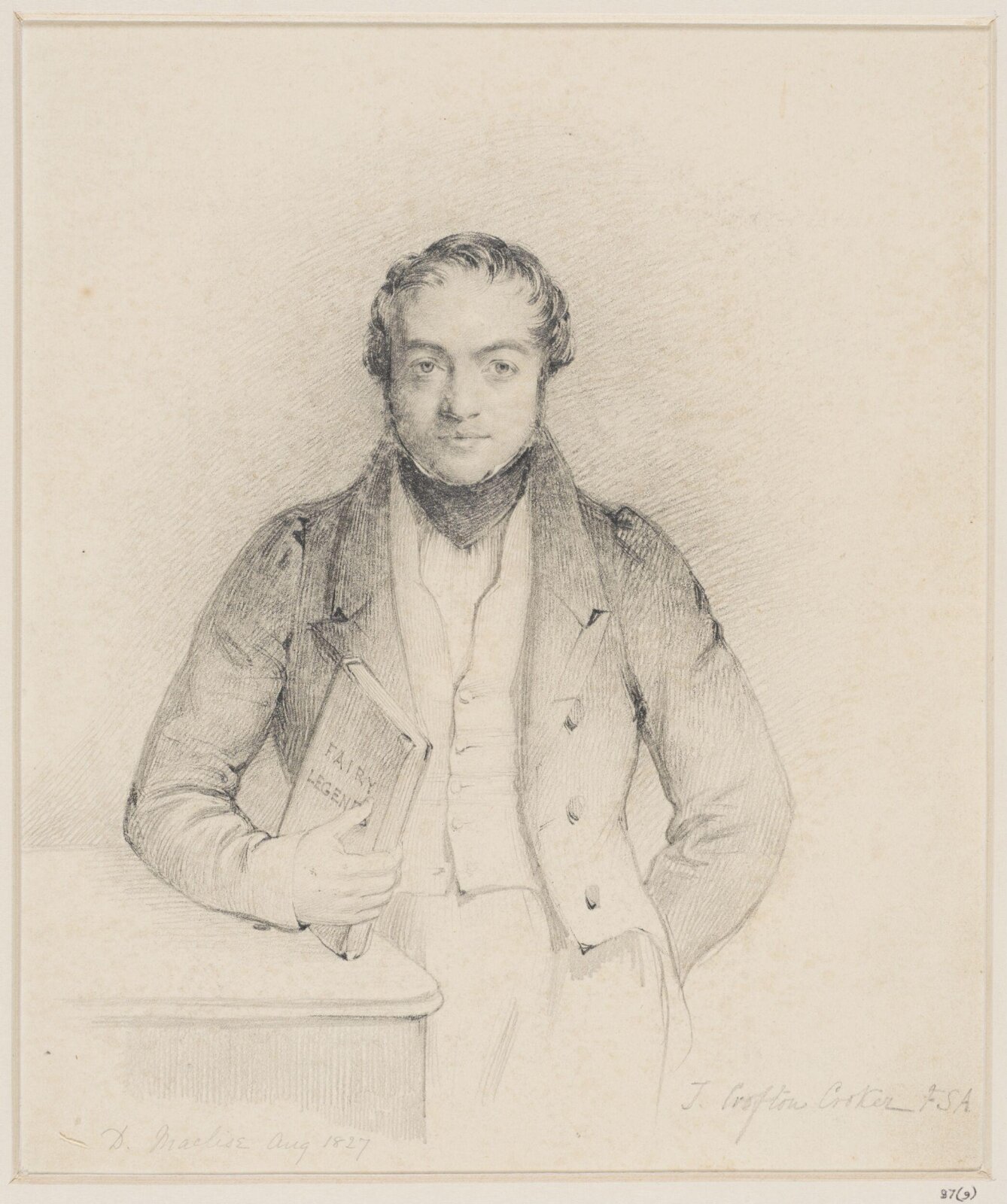 Thomas Crofton Croker, antiquary, Daniel Maclise, 1830-8
