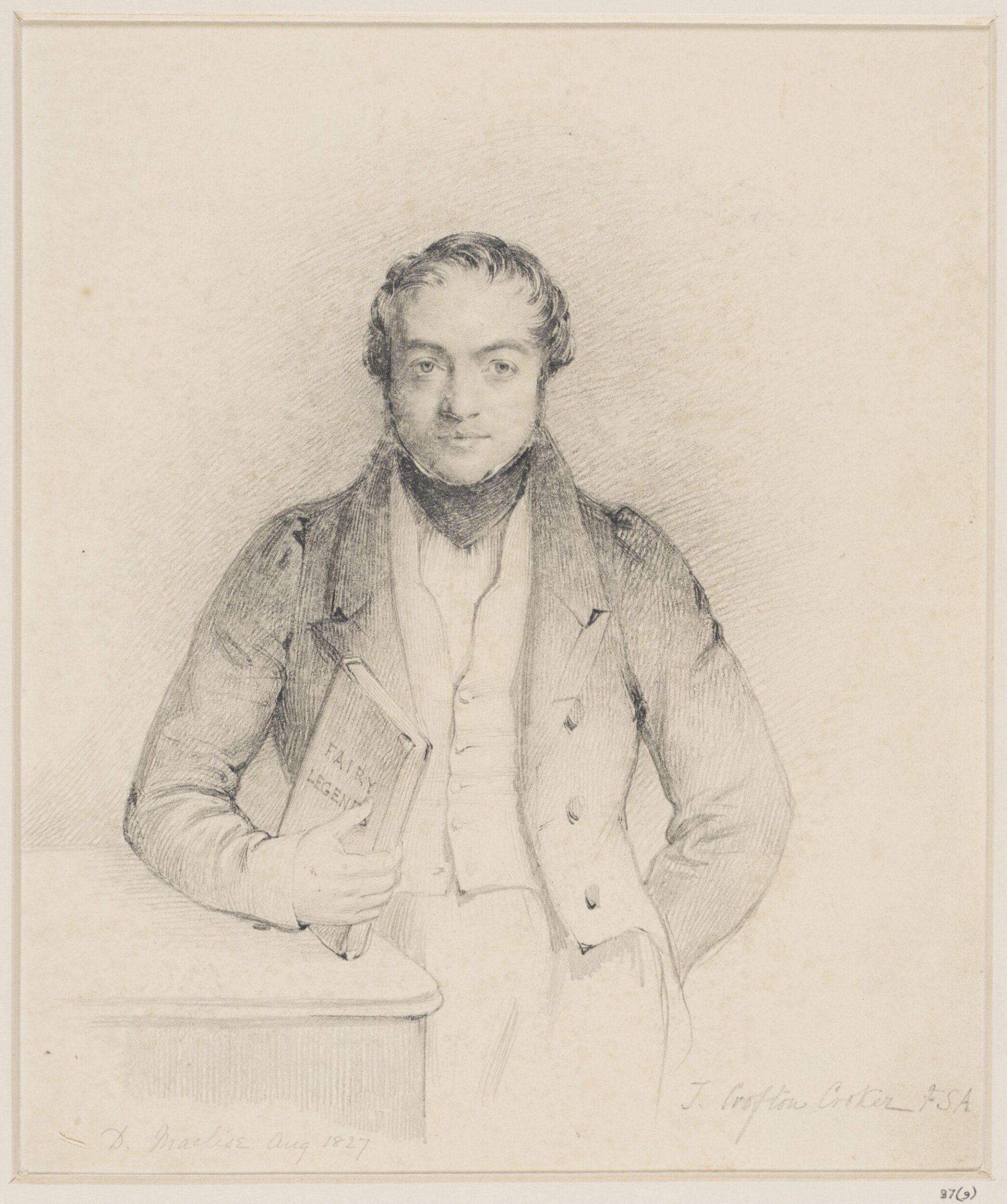 Thomas Crofton Croker, antiquary, Daniel Maclise, 1830-8