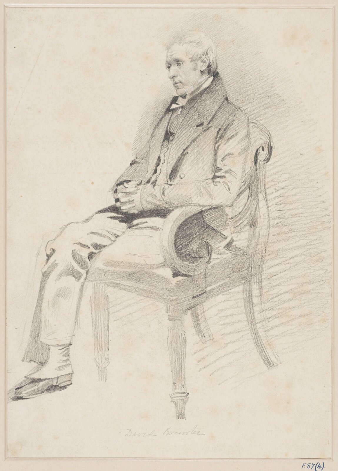 Sir David Brewster, Daniel Maclise, 1830-8