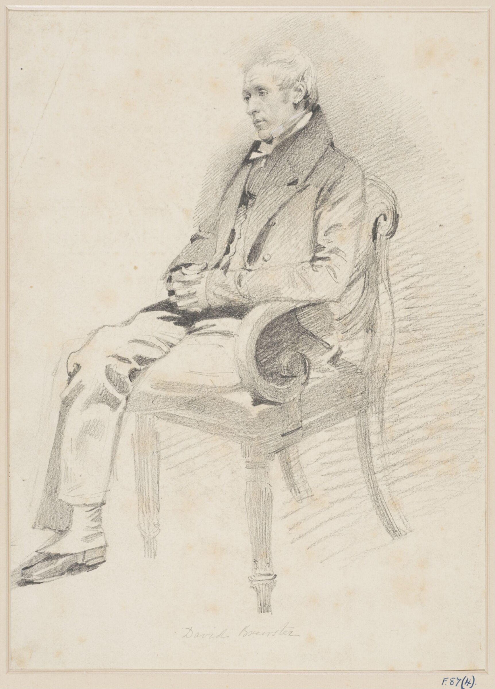 Sir David Brewster, Daniel Maclise, 1830-8