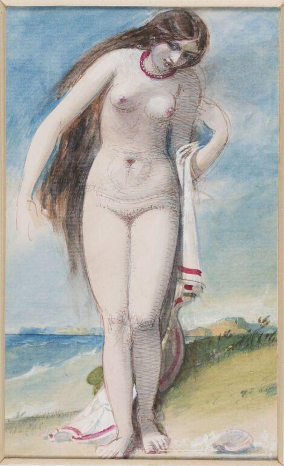 Drawing, William Edward Frost, mid 19th century
