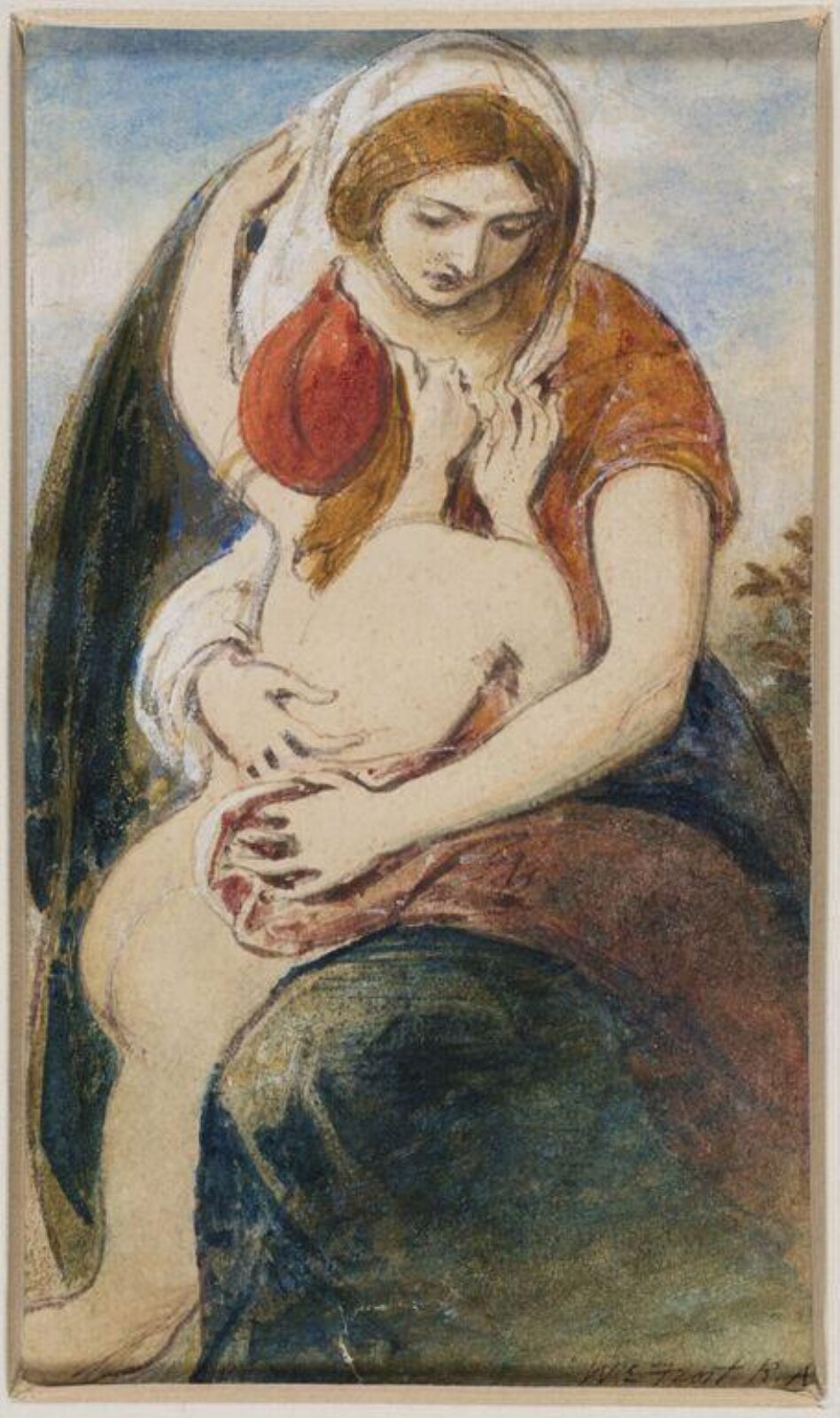 Drawing, William Edward Frost, mid 19th century