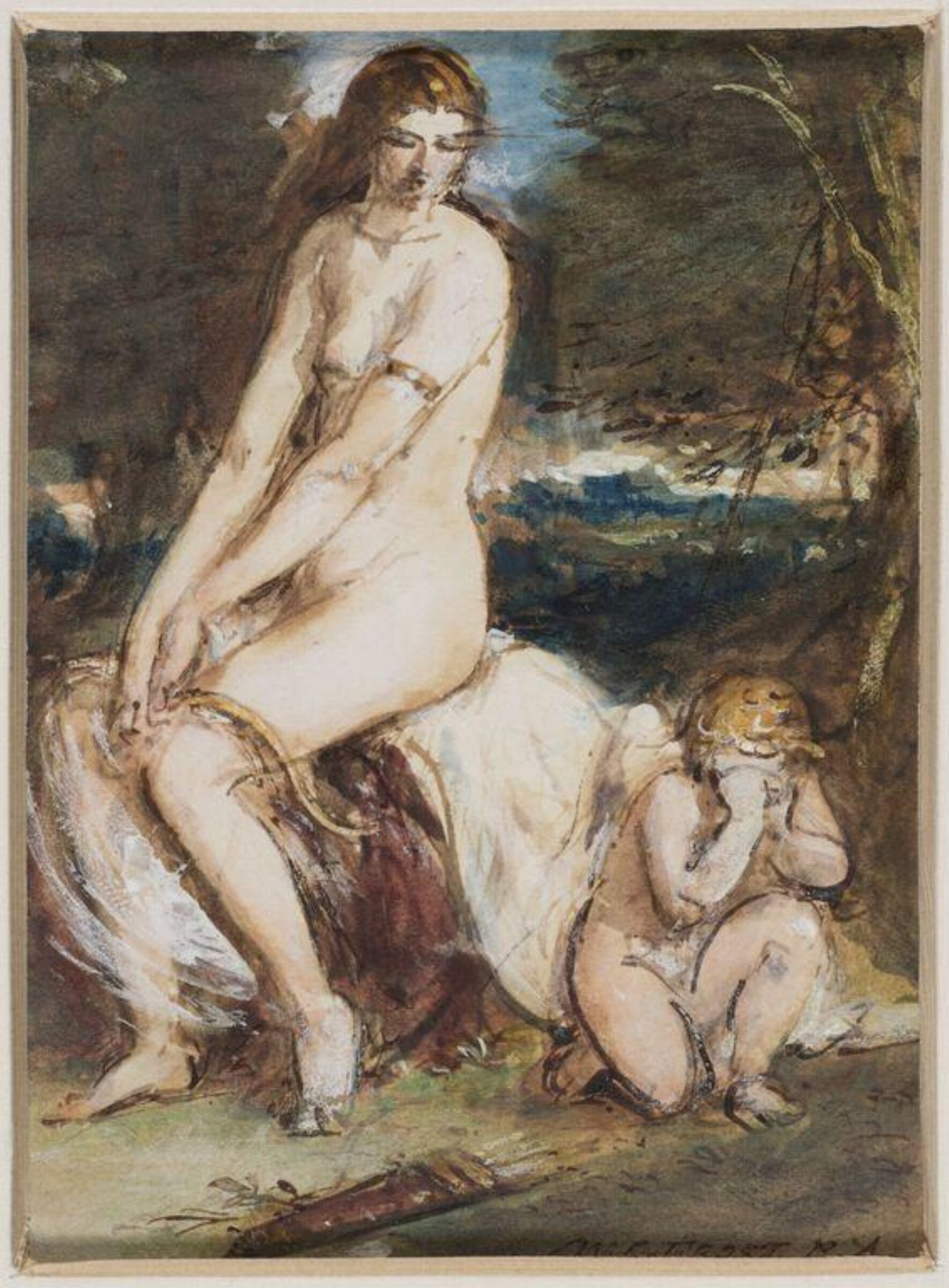 Drawing, William Edward Frost, mid 19th century