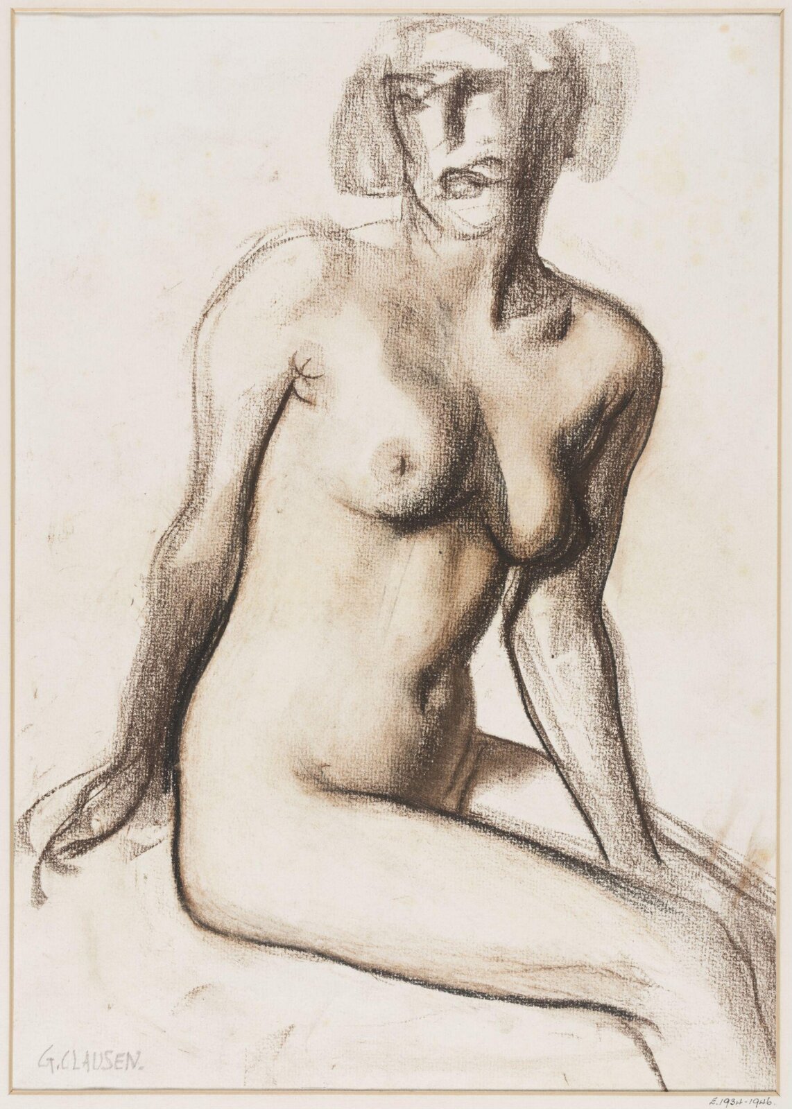Drawing, George Clausen, 1915