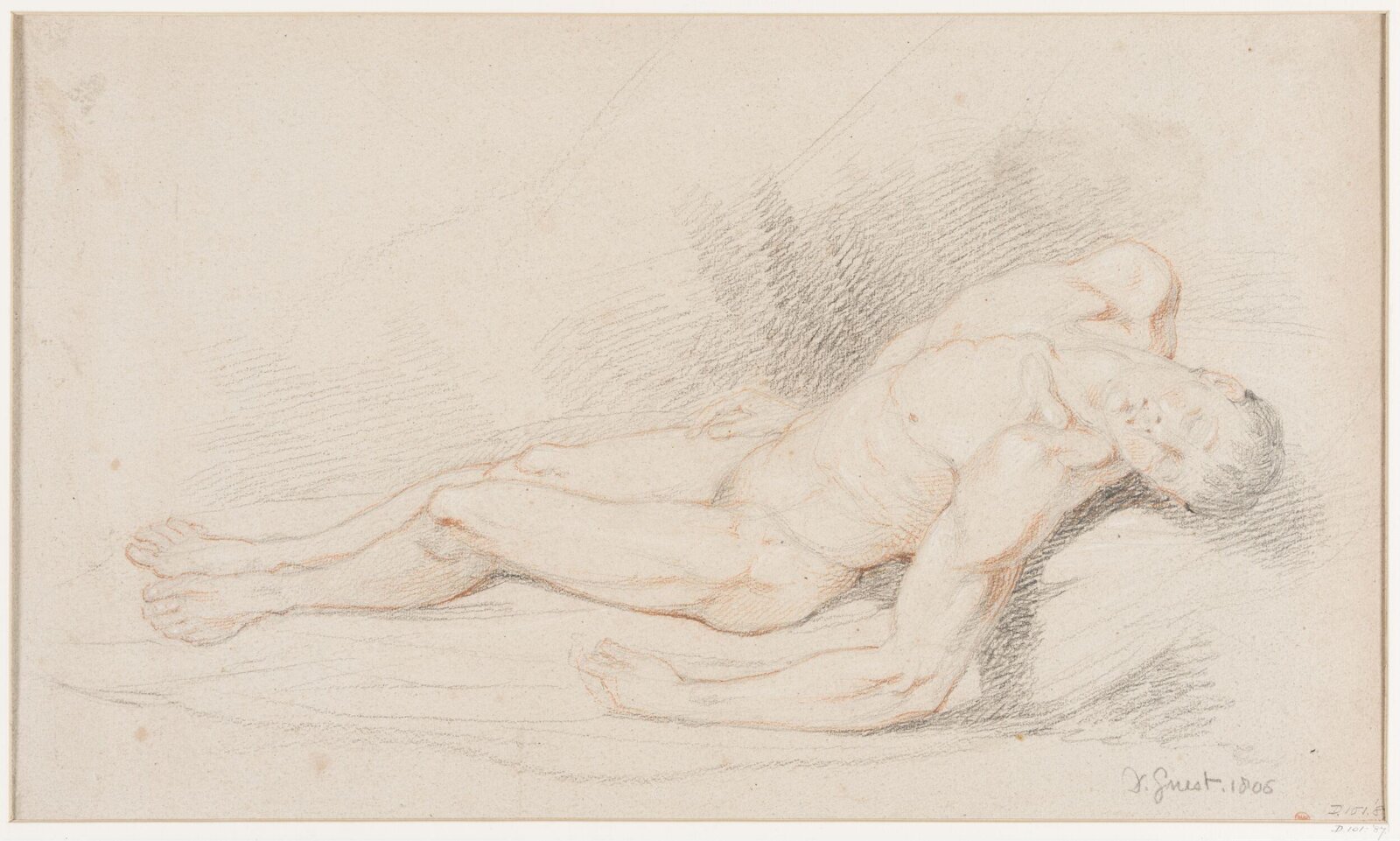 Drawing, Douglas Guest, 1806
