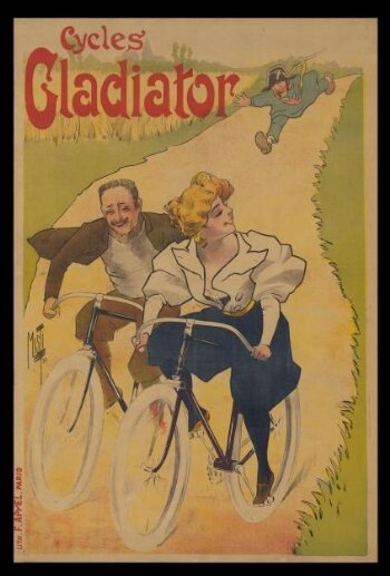 CRAWFORD CYCLES FASHIONABLY WOMAN RIDING BIKE BICYCLE VINTAGE POSTER CRAWFORD CYCLES FASHIONABLY WOMAN RIDING BIKE BICYCLE VINTAGE POSTER