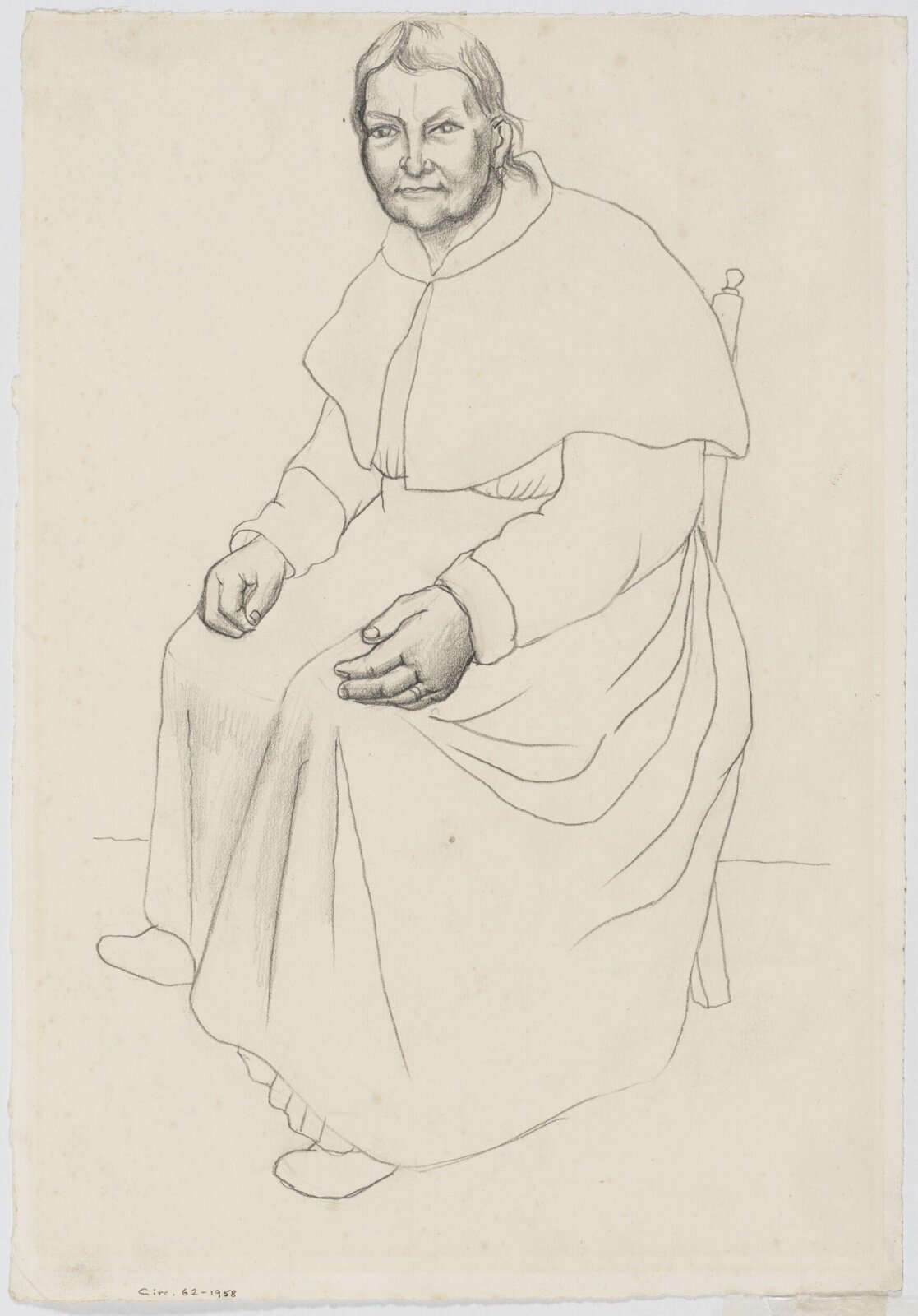 Drawing, christopher wood, 1924