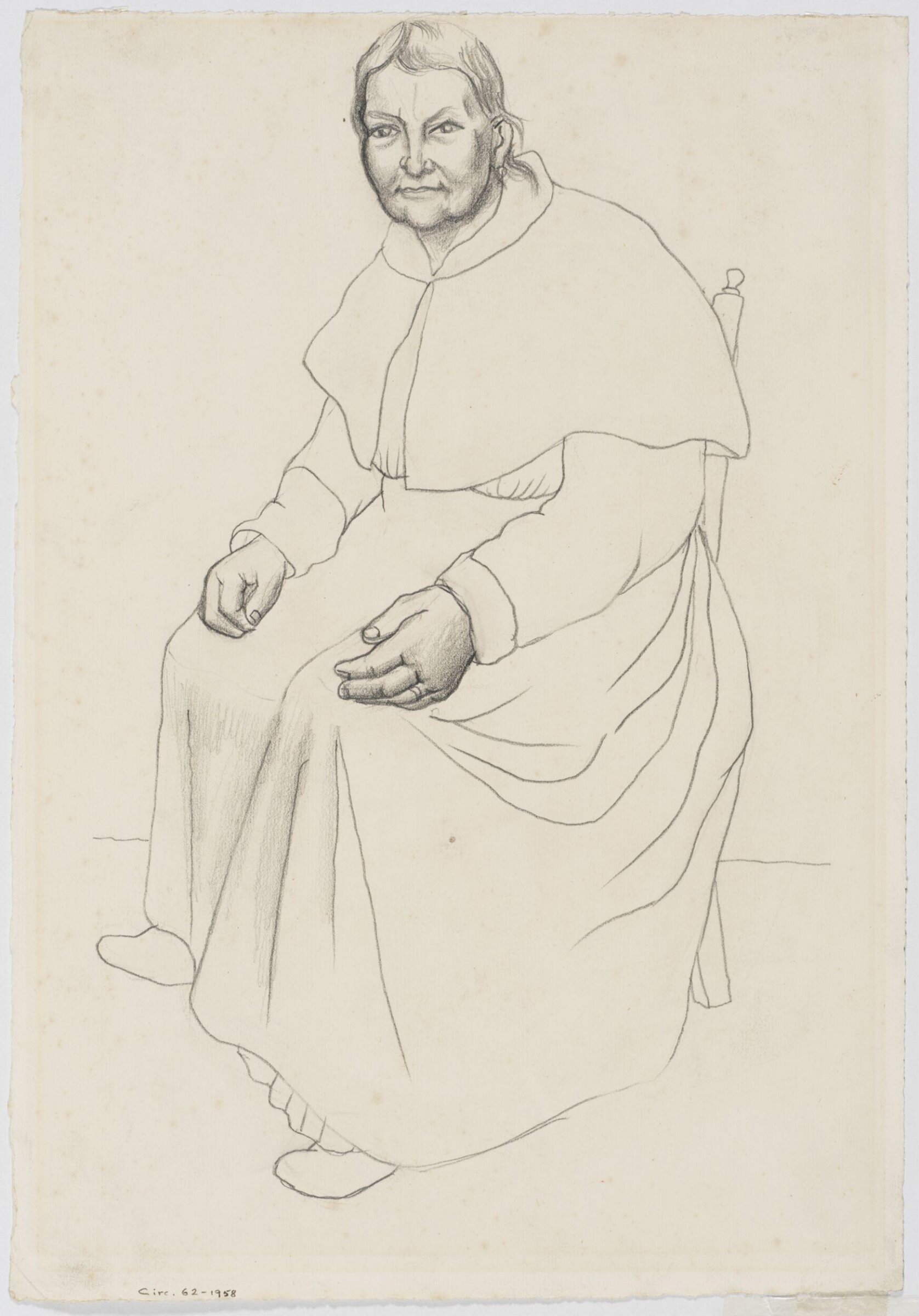 Drawing, christopher wood, 1924