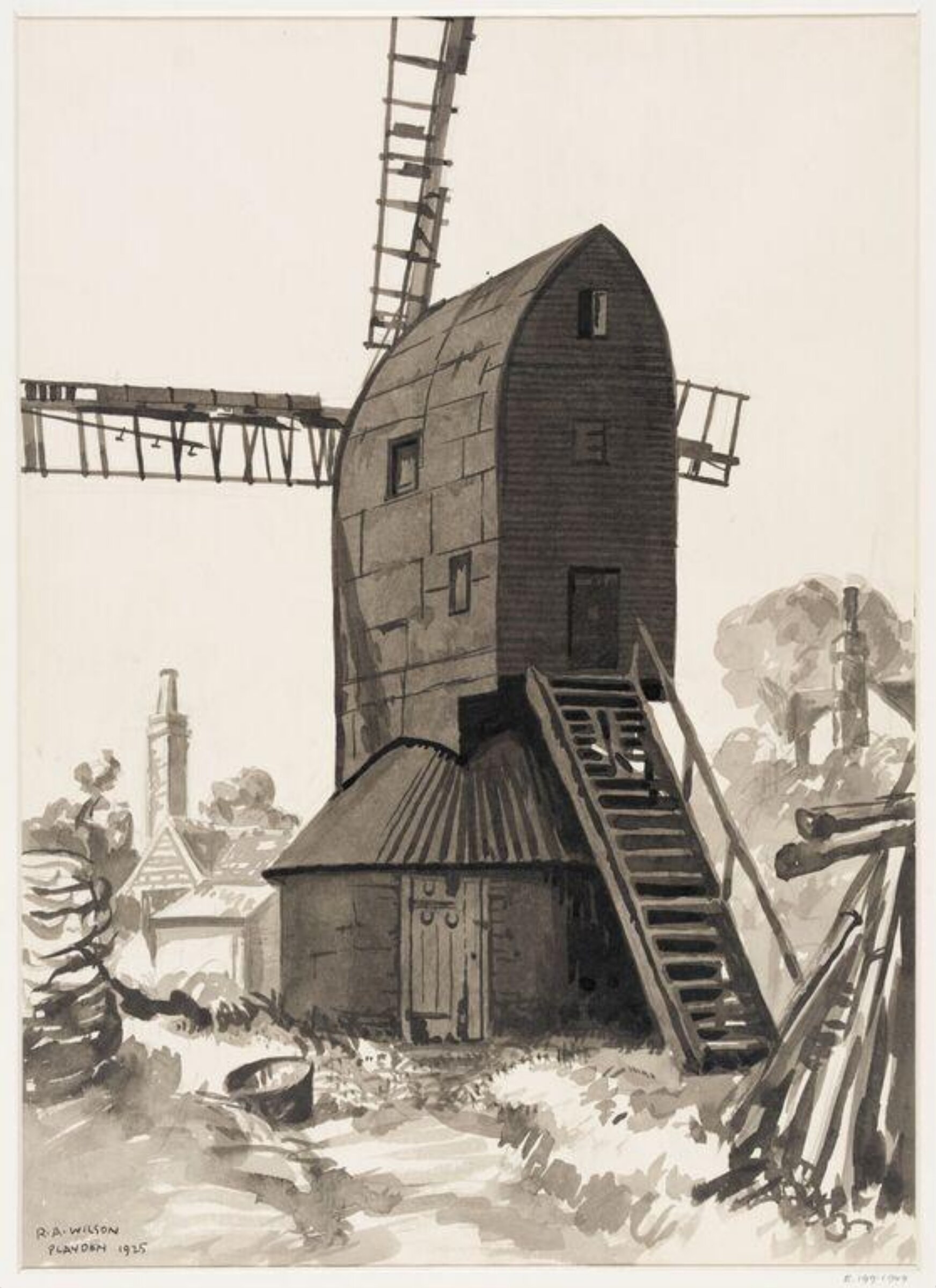 Playden Mill, Sussex, Robert Arthur Wilson, 1925