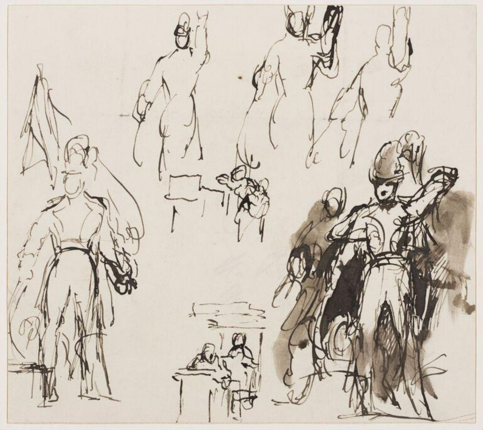 Drawing, David Wilkie, 1834-1838