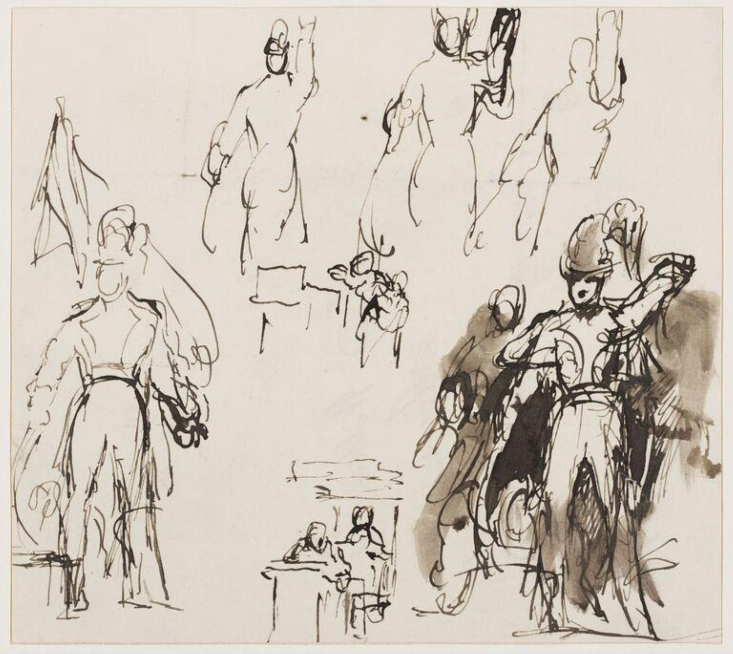 Drawing, David Wilkie, 1834-1838
