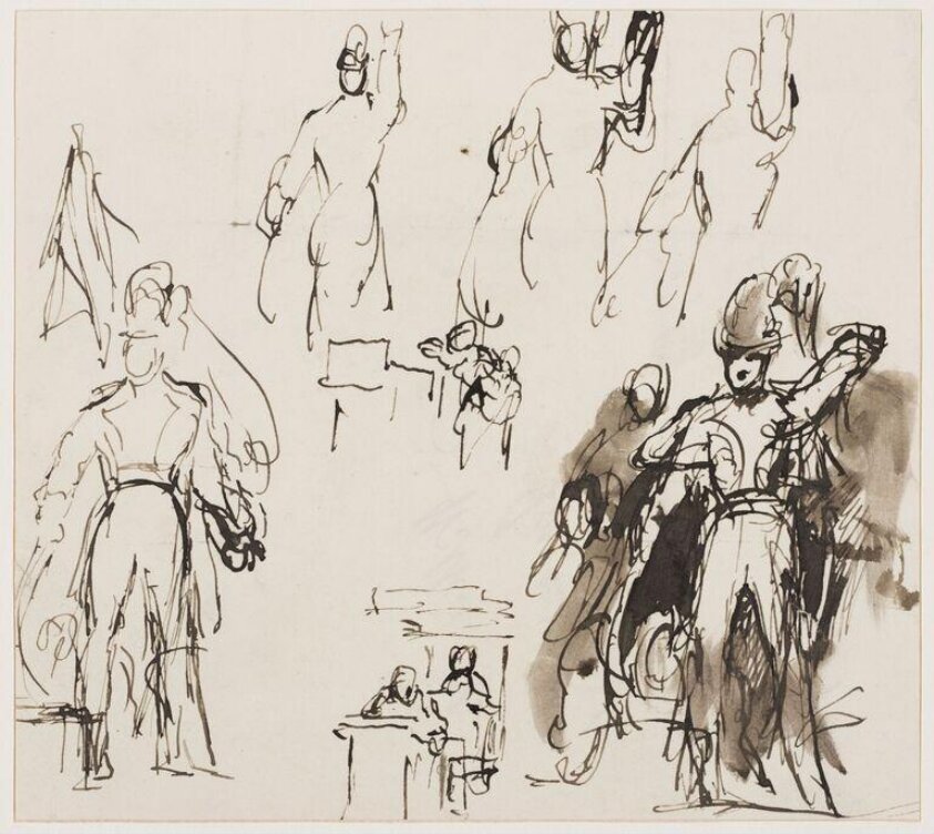 Drawing — Wilkie, David RA (Sir) — 1834-1838