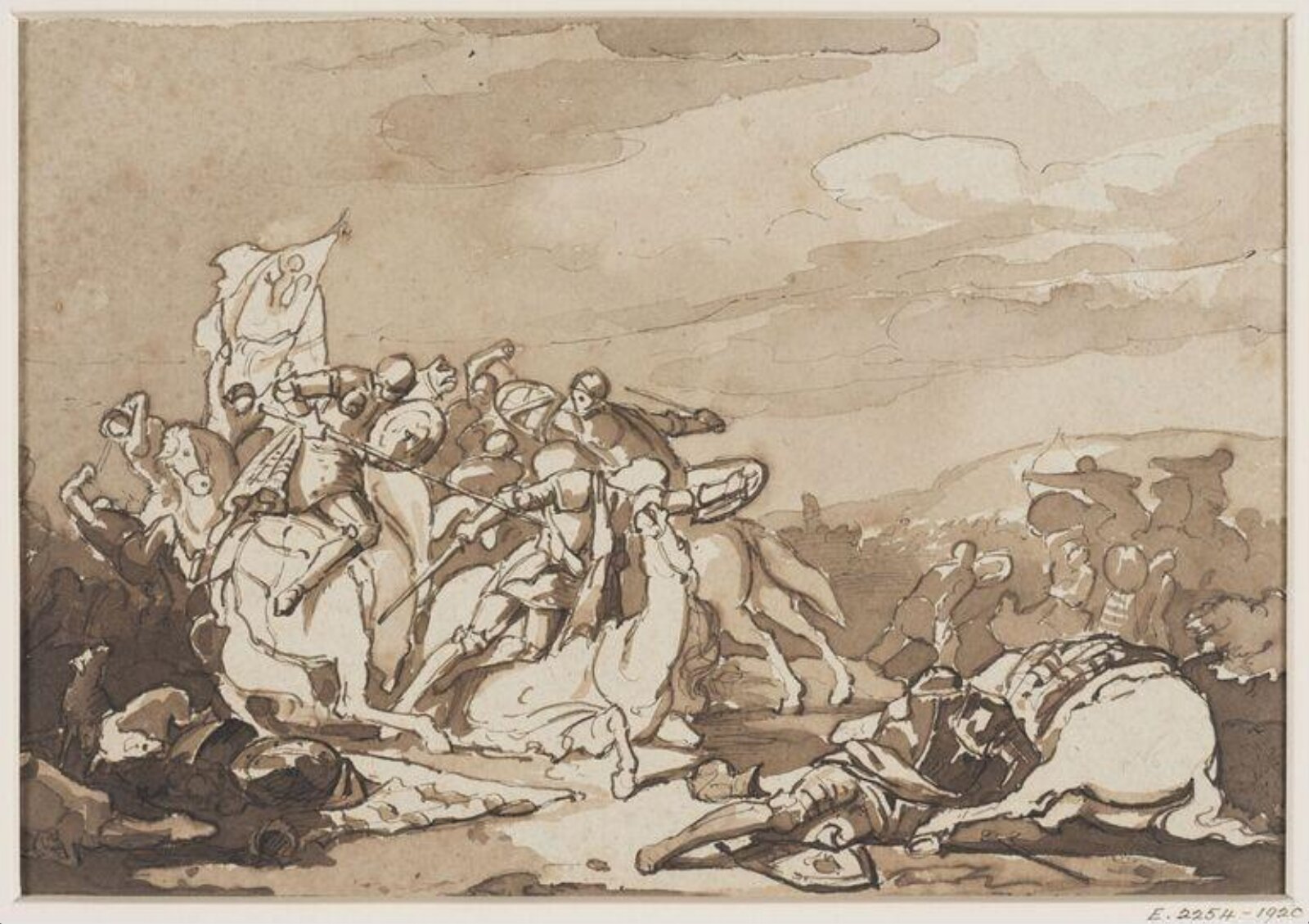 Drawing, Thomas Peploe Wood, 1836