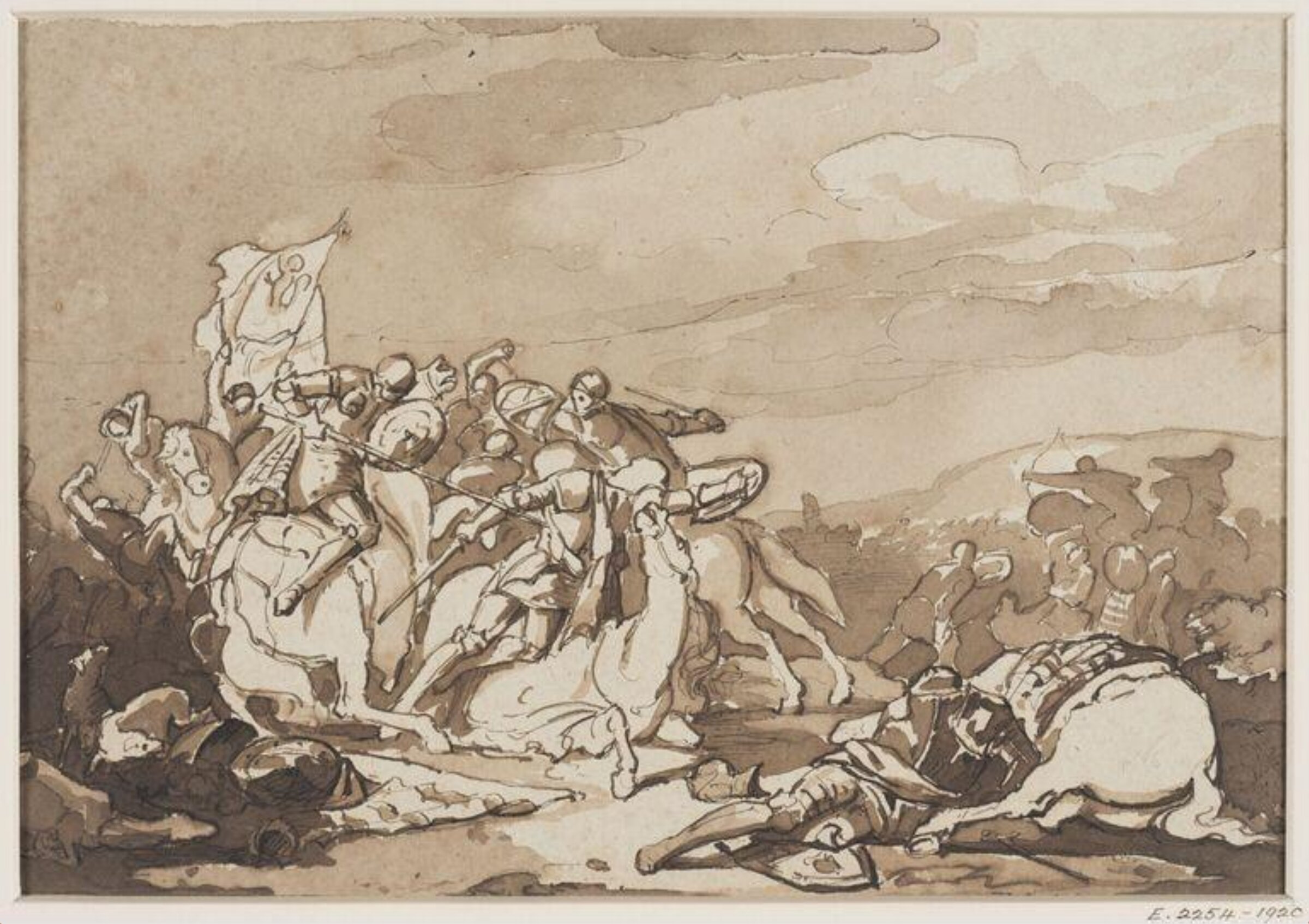 Drawing, Thomas Peploe Wood, 1836