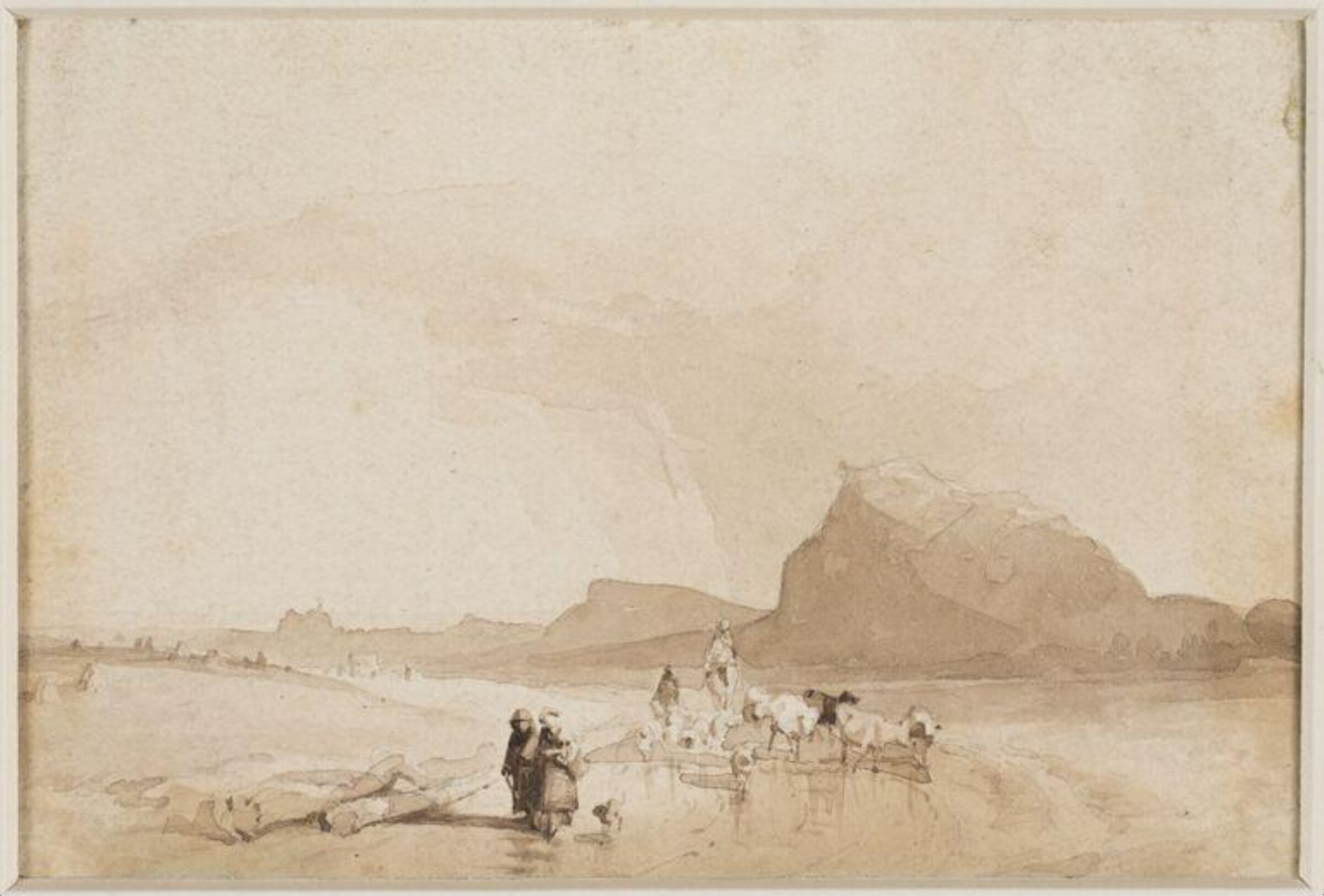 Drawing, Thomas Peploe Wood, c. 1837 - 1845
