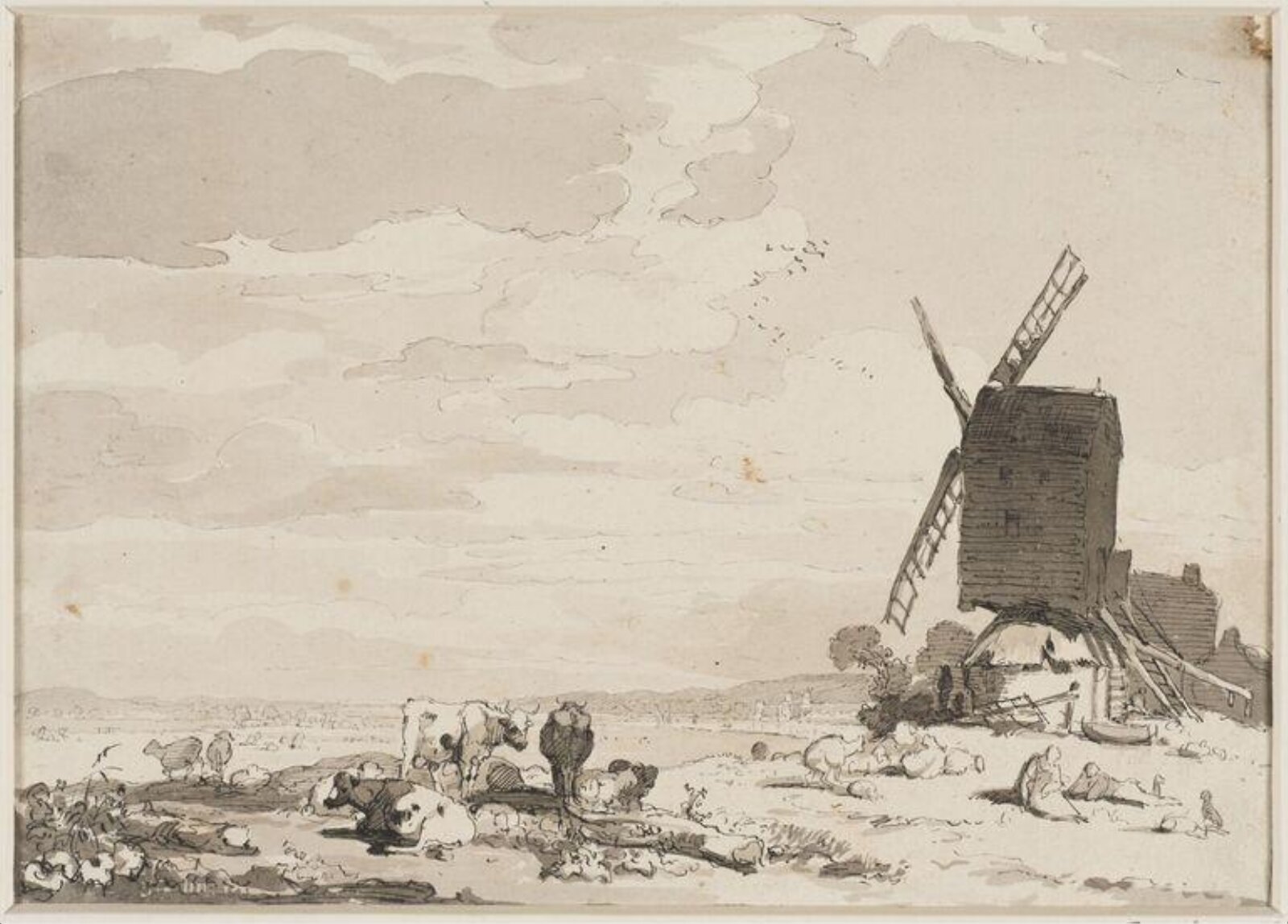 Drawing, Thomas Peploe Wood, c. 1836