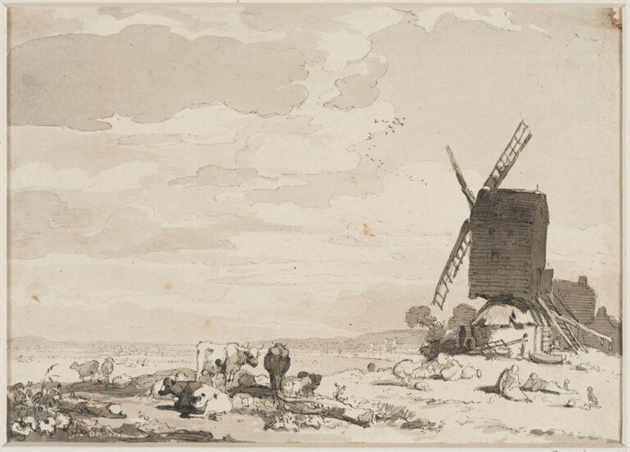 Drawing, Thomas Peploe Wood, c. 1836