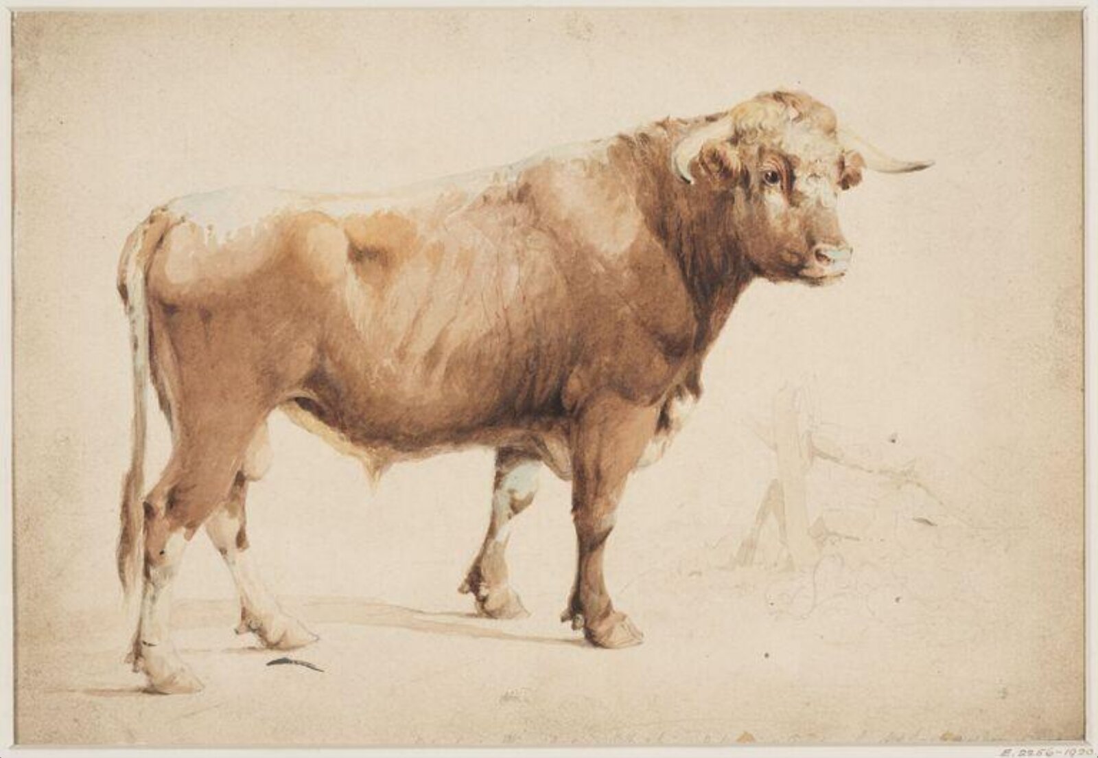 Drawing, Thomas Peploe Wood, c. 1840