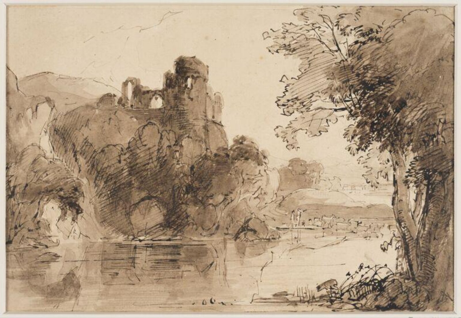 Drawing, Thomas Peploe Wood, c. 1837 - 1845