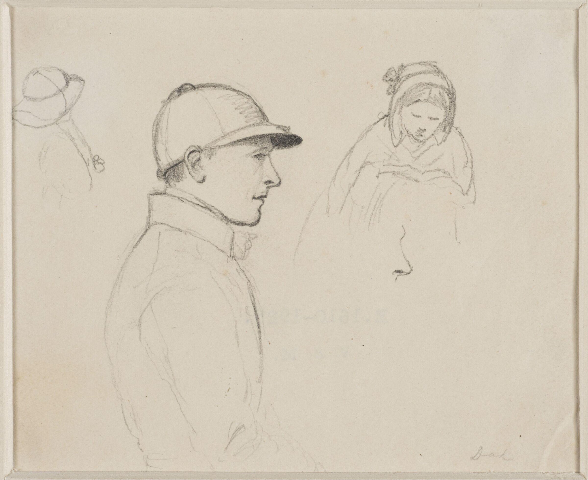 Drawing, Thomas Woodward, ca. 1820-1852