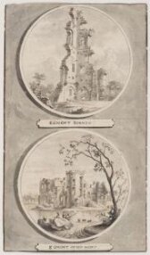 Views of the ruins of Egmond Abbey and Egmond Castle thumbnail 2