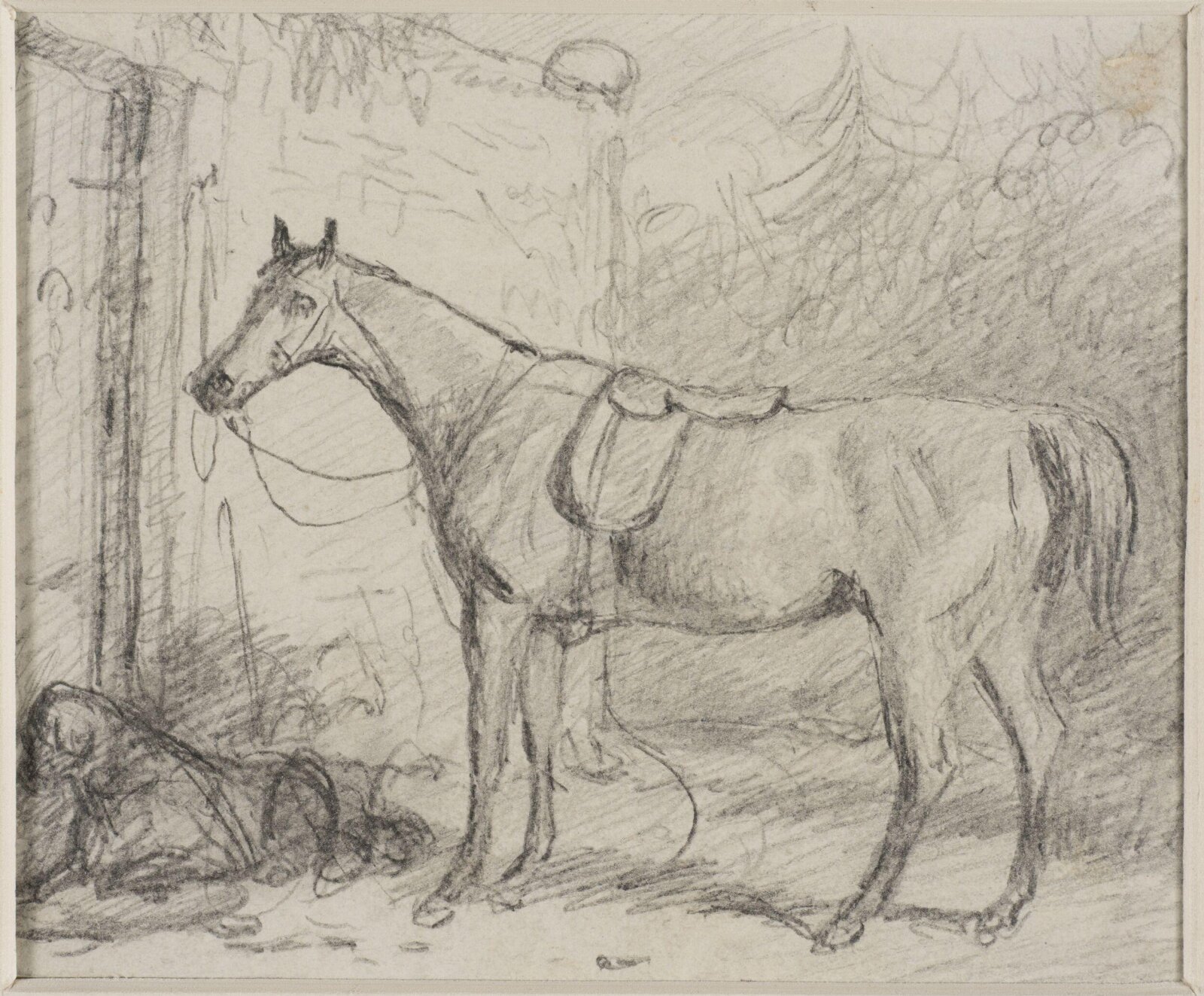 Drawing, Thomas Woodward, ca. 1820-1852